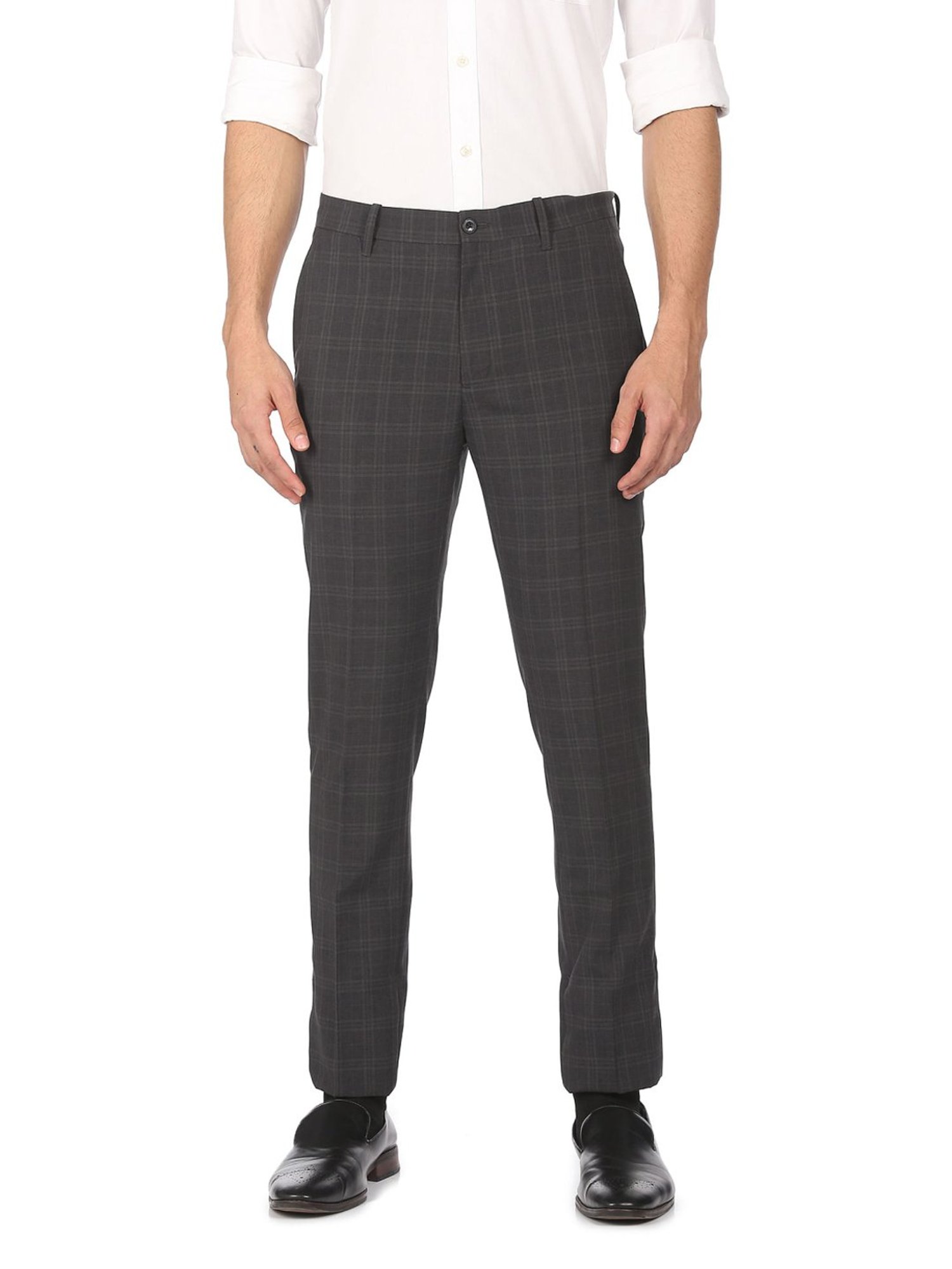 Buy Grey Trousers & Pants for Men by MAX Online | Ajio.com