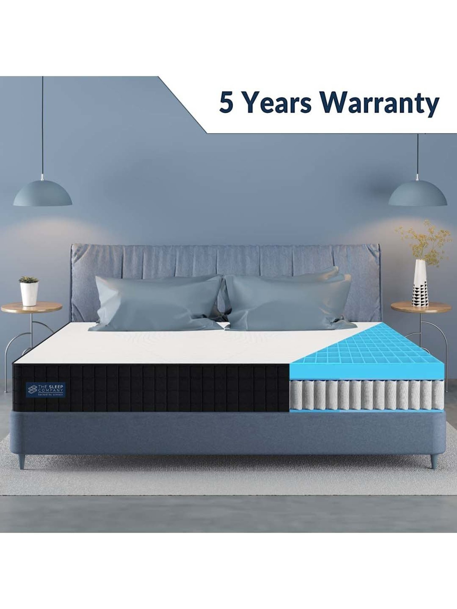 Buy The Sleep Company White Mattress King Size 78 in. L x 72 in.W at Best Price Tata CLiQ