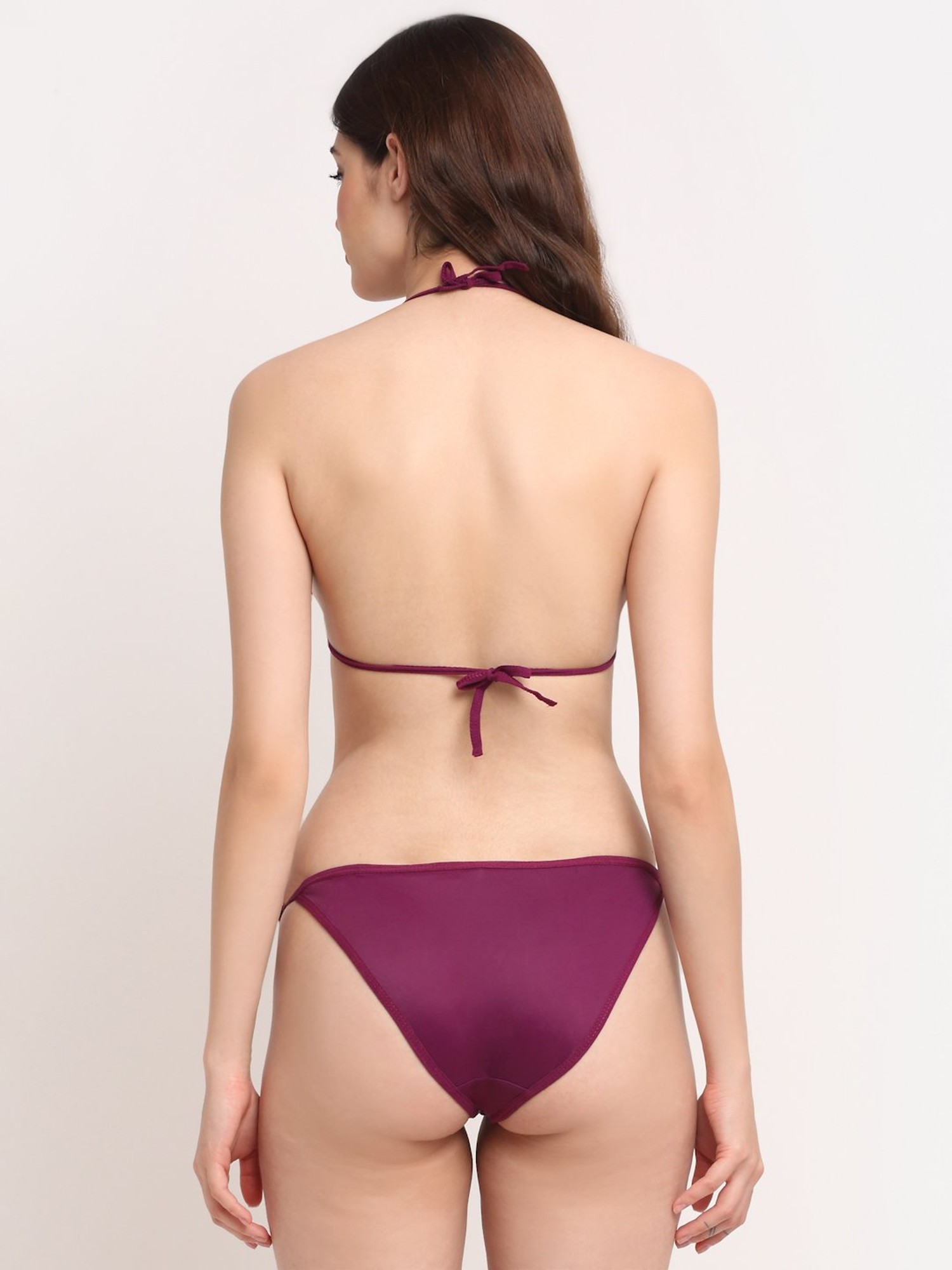 Buy Friskers Purple Bikini Set for Women's Online @ Tata CLiQ