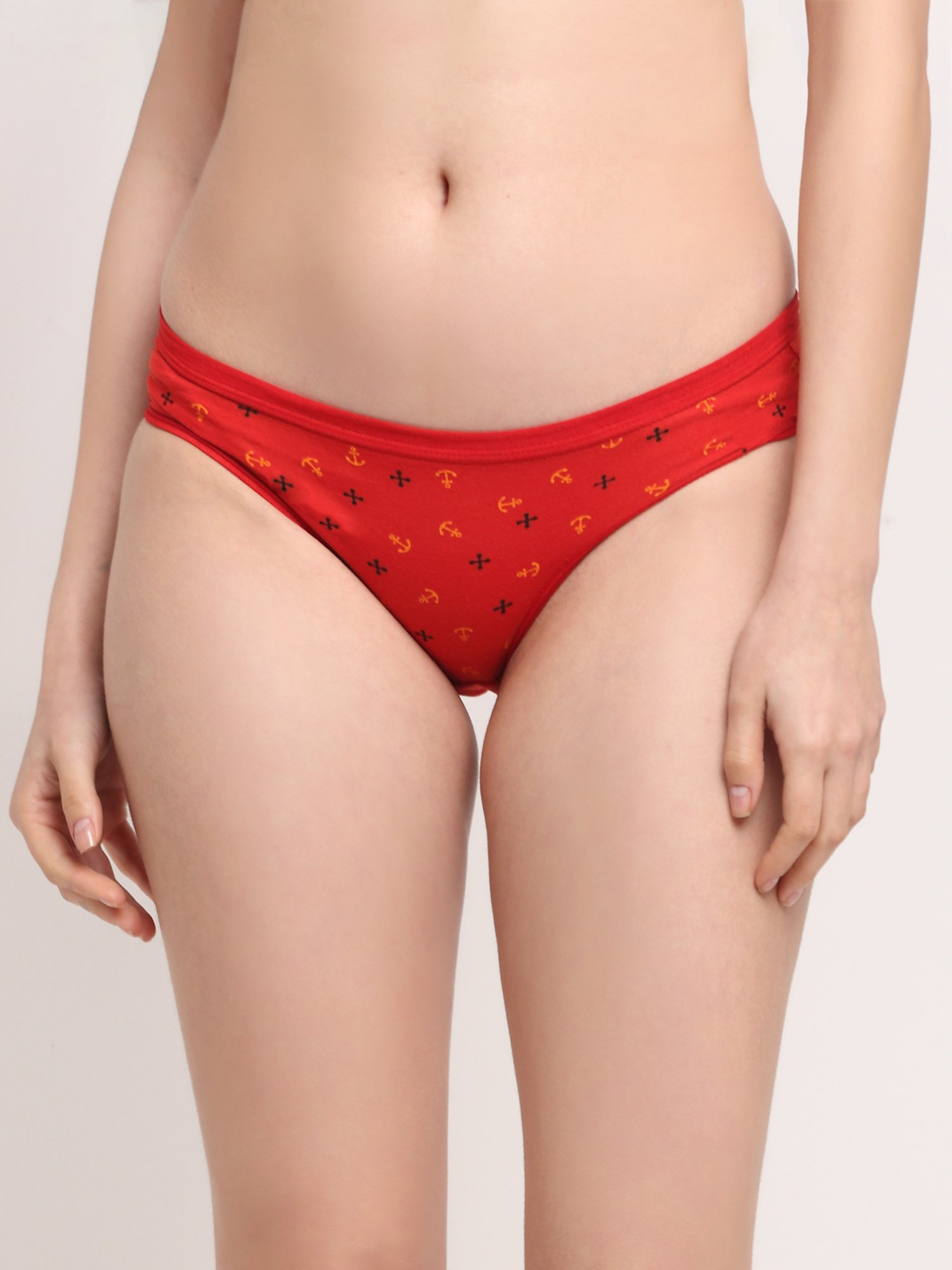 Buy Friskers Red Printed Panty for Women's Online @ Tata CLiQ