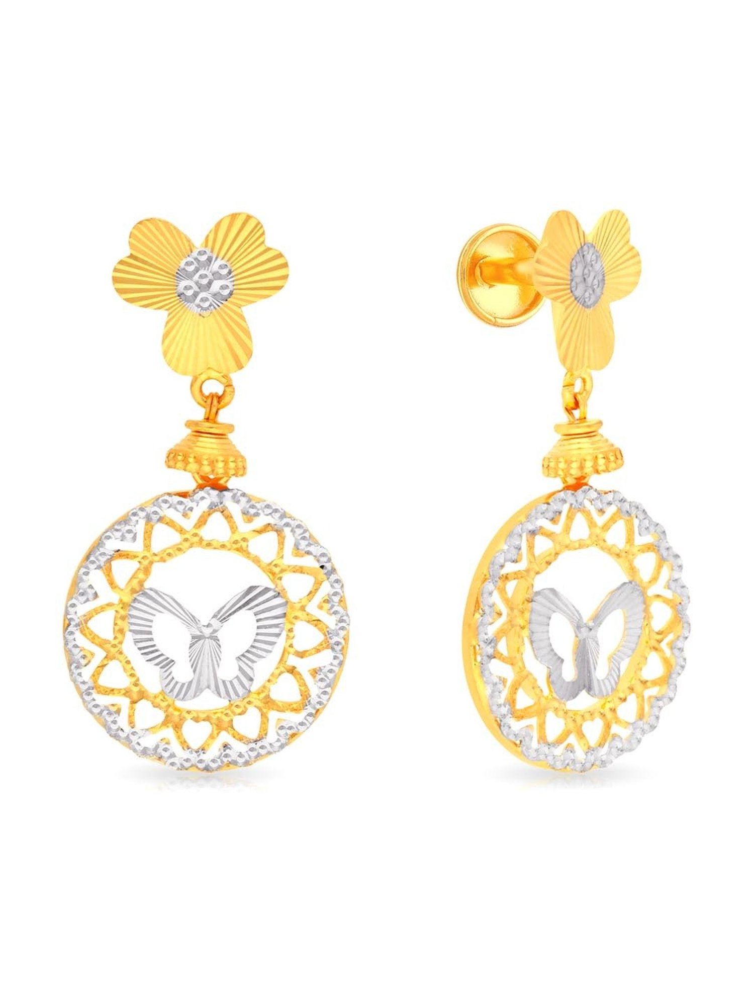 Buy Malabar Gold Earring EG8597105 for Women Online | Malabar Gold &  Diamonds