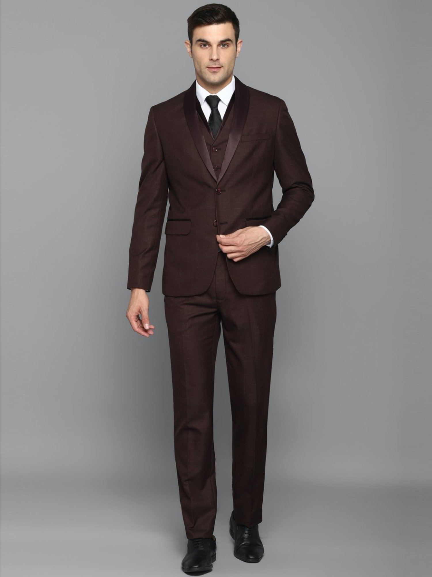 Faded linen suit trousers  Massimo Dutti