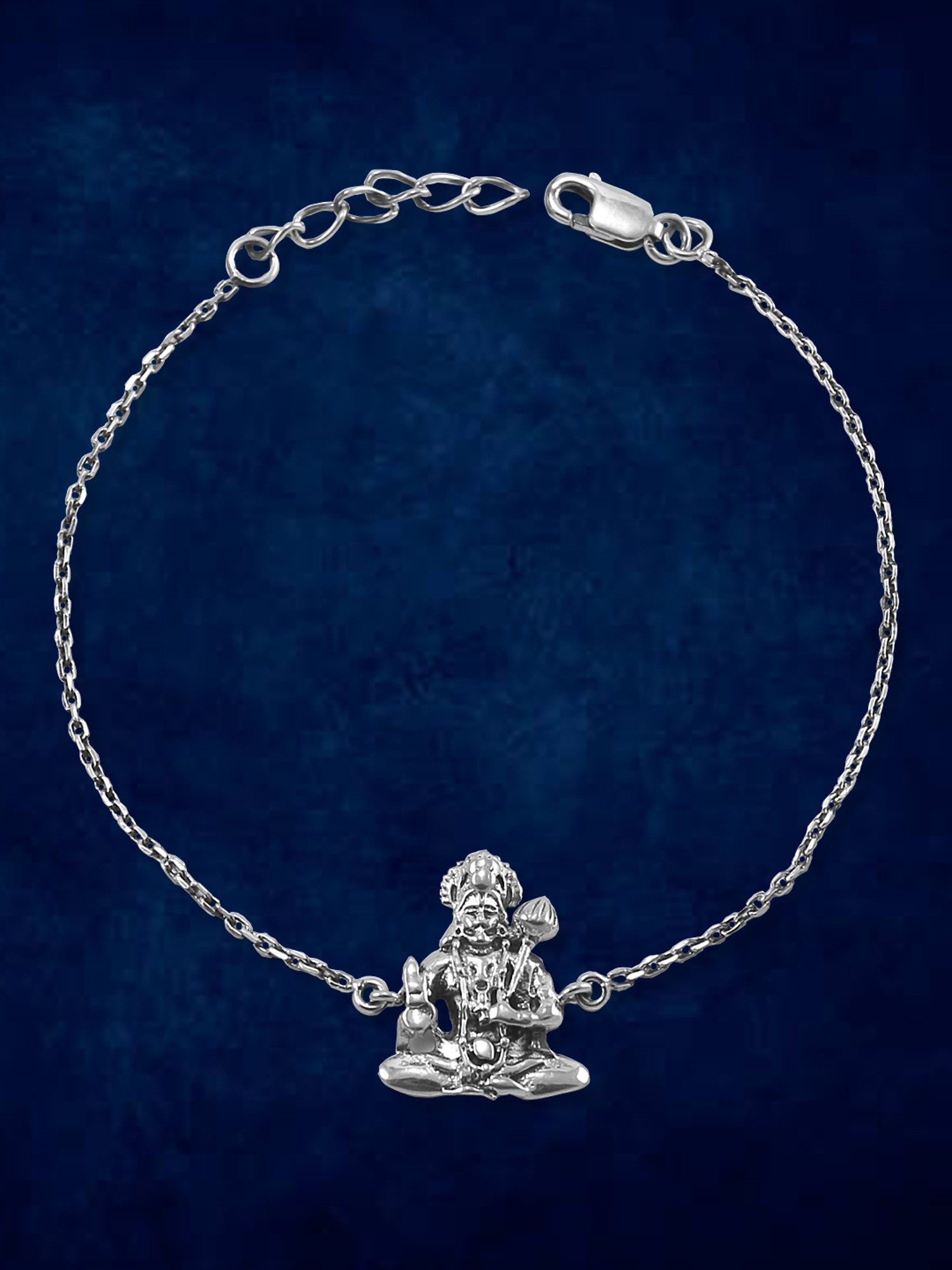 Lord Hanuman Ji Bajrang Bali Golden Plated Kada Bangle Bracelet for Men and  Women  Astro Crystal Mart
