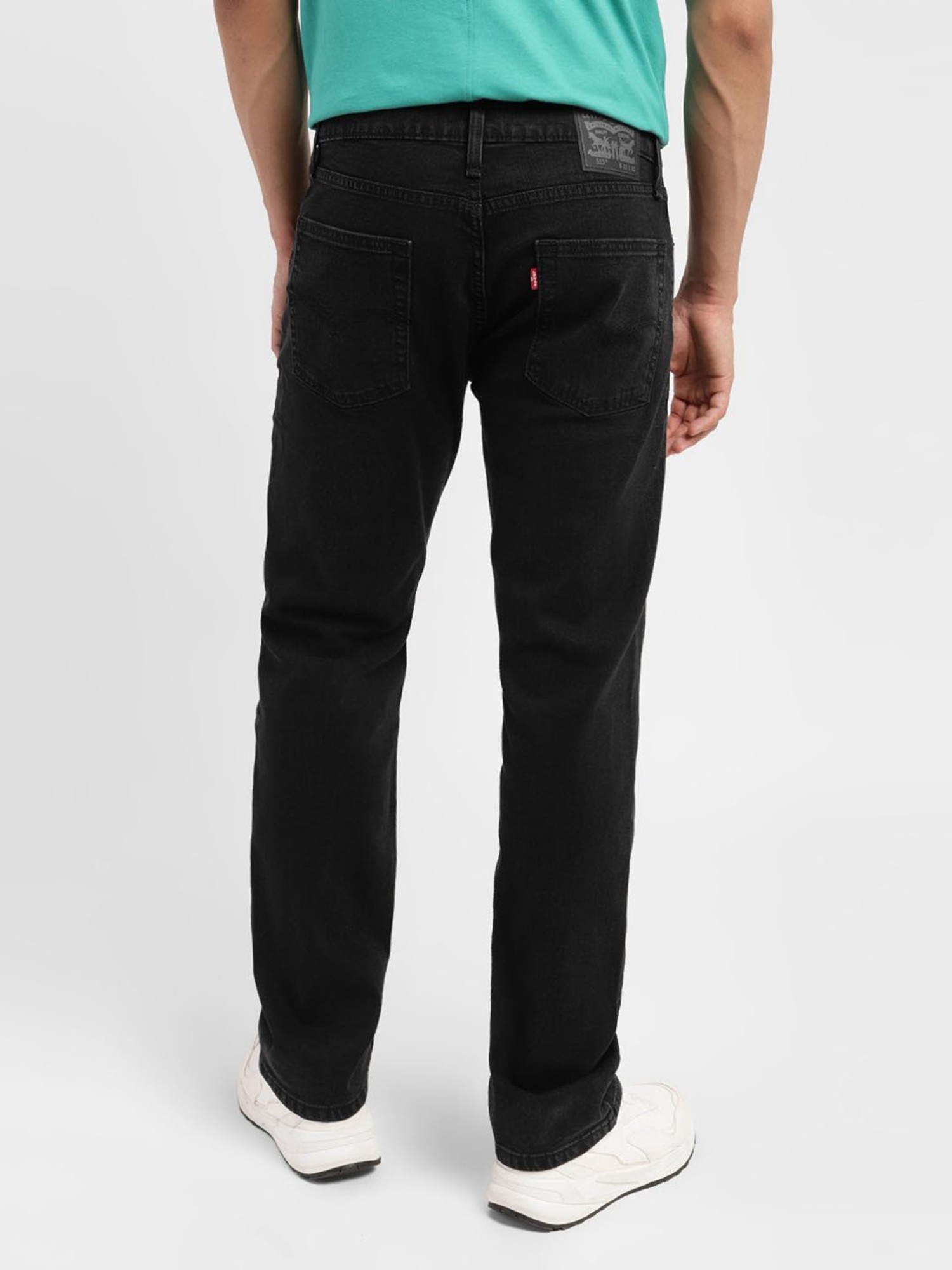 Levis Black Color Denim 65504 Skinny Stretch Fit Jeans