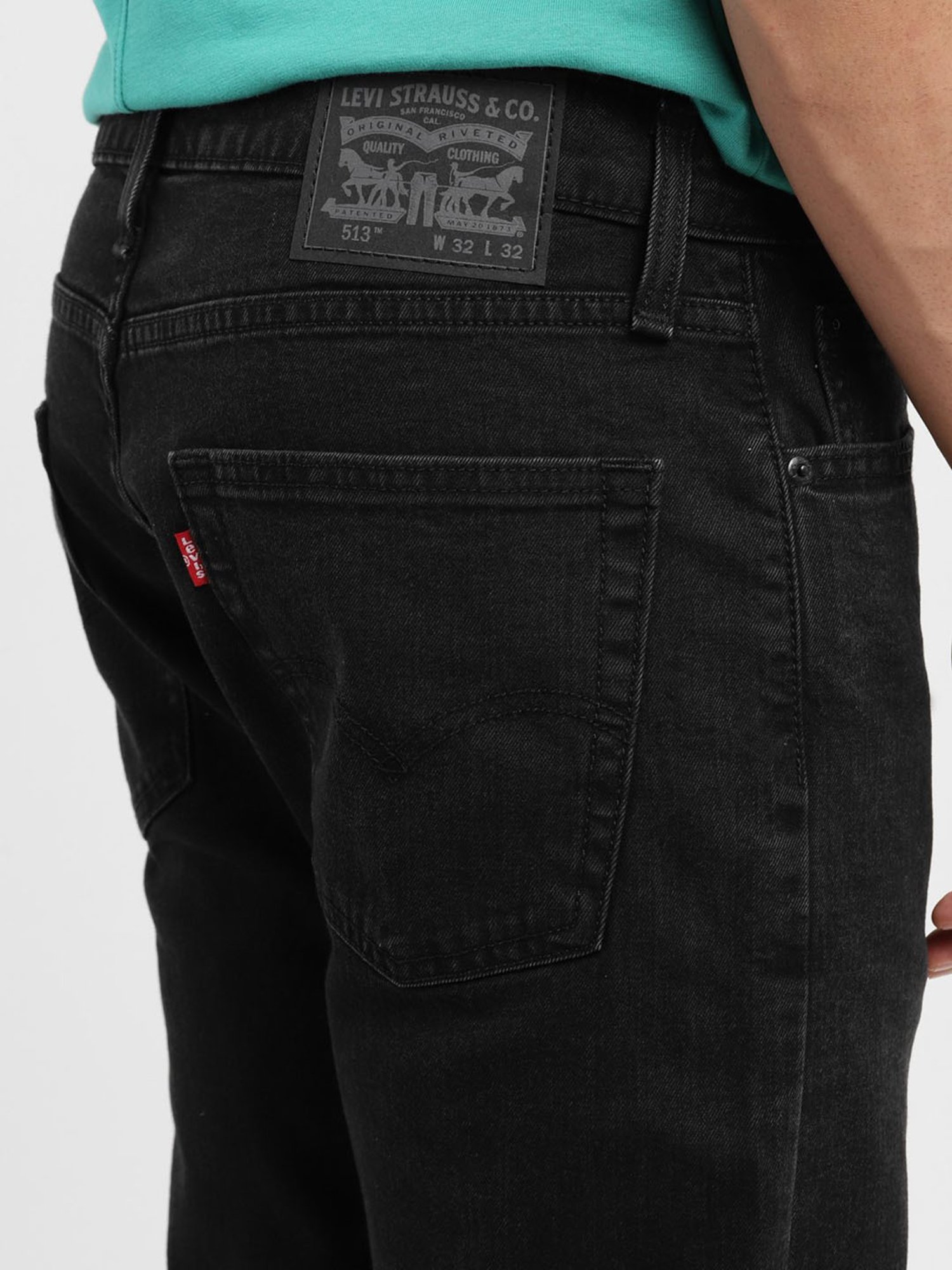 Buy Levi's 513 Black Straight Fit Jeans for Men Online @ Tata CLiQ