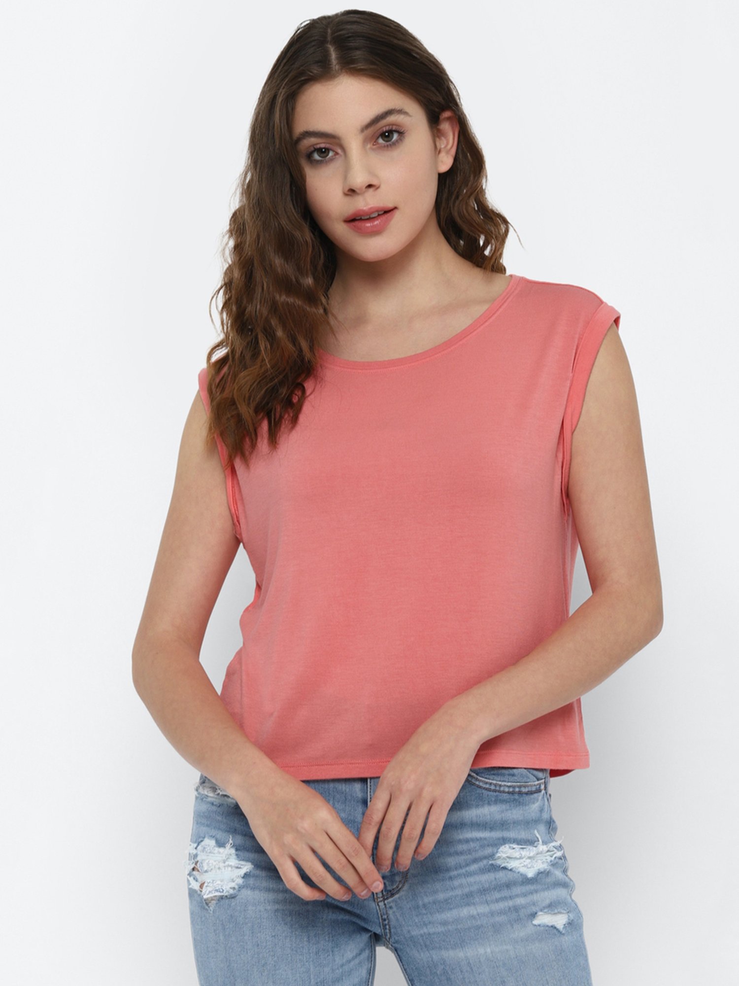 Buy American Eagle Outfitters Pink Shirts for Women Online @ Tata CLiQ