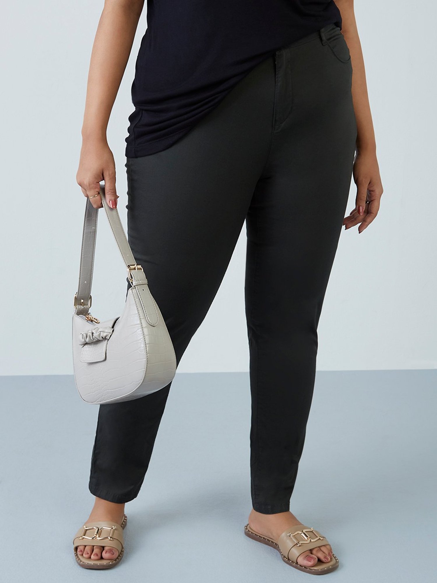 Gia Curves by Westside White Pants