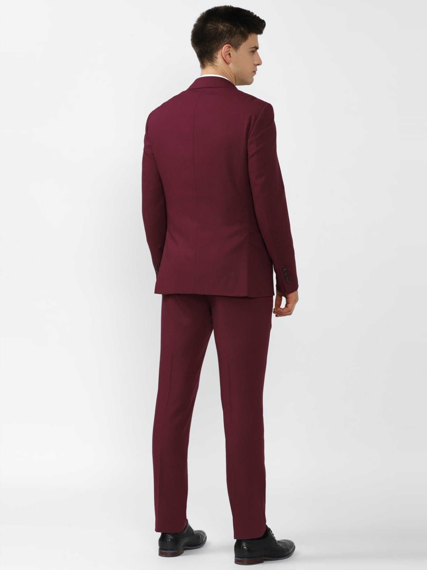 YOUNG  Bordeaux red suit trousers  Slim fit  Shop Varteks dd