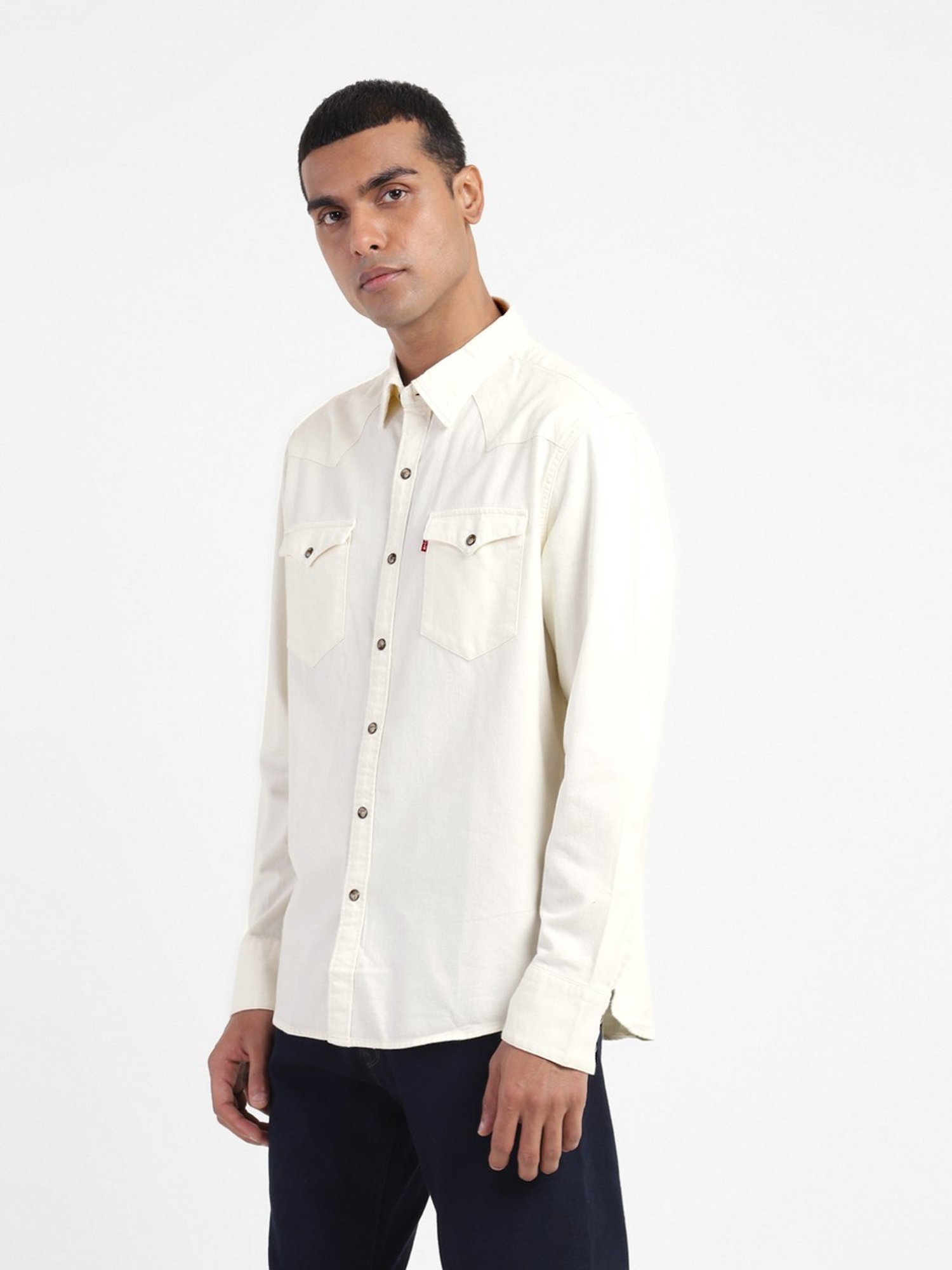 Levi's Women's Dylan Oversized Western Shirt, (New) White Rinse, X-Small :  Amazon.ca: Clothing, Shoes & Accessories