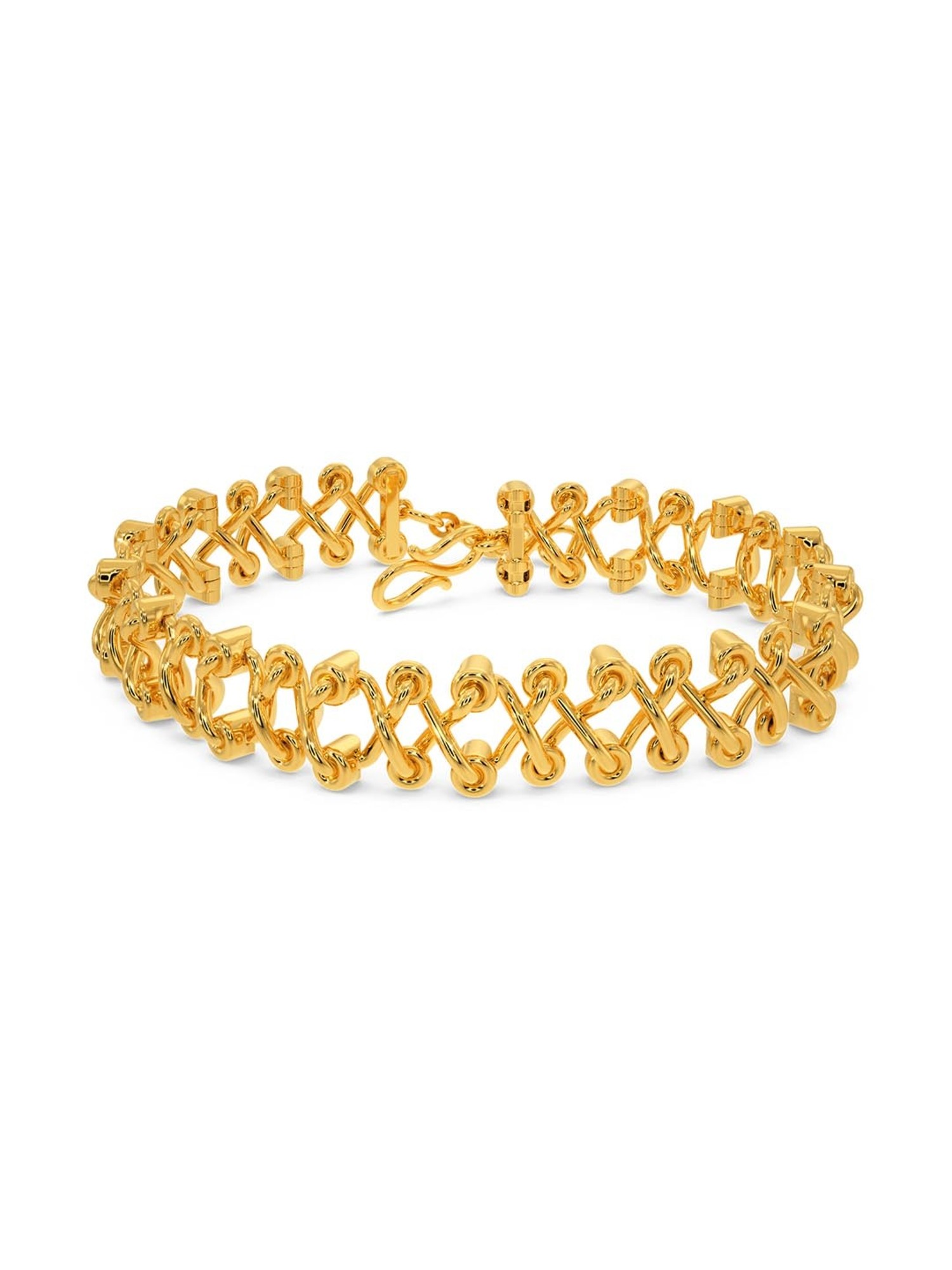 Buy Melorra 18k Gold Laced Together Bracelet for Women Online At Best Price  @ Tata CLiQ