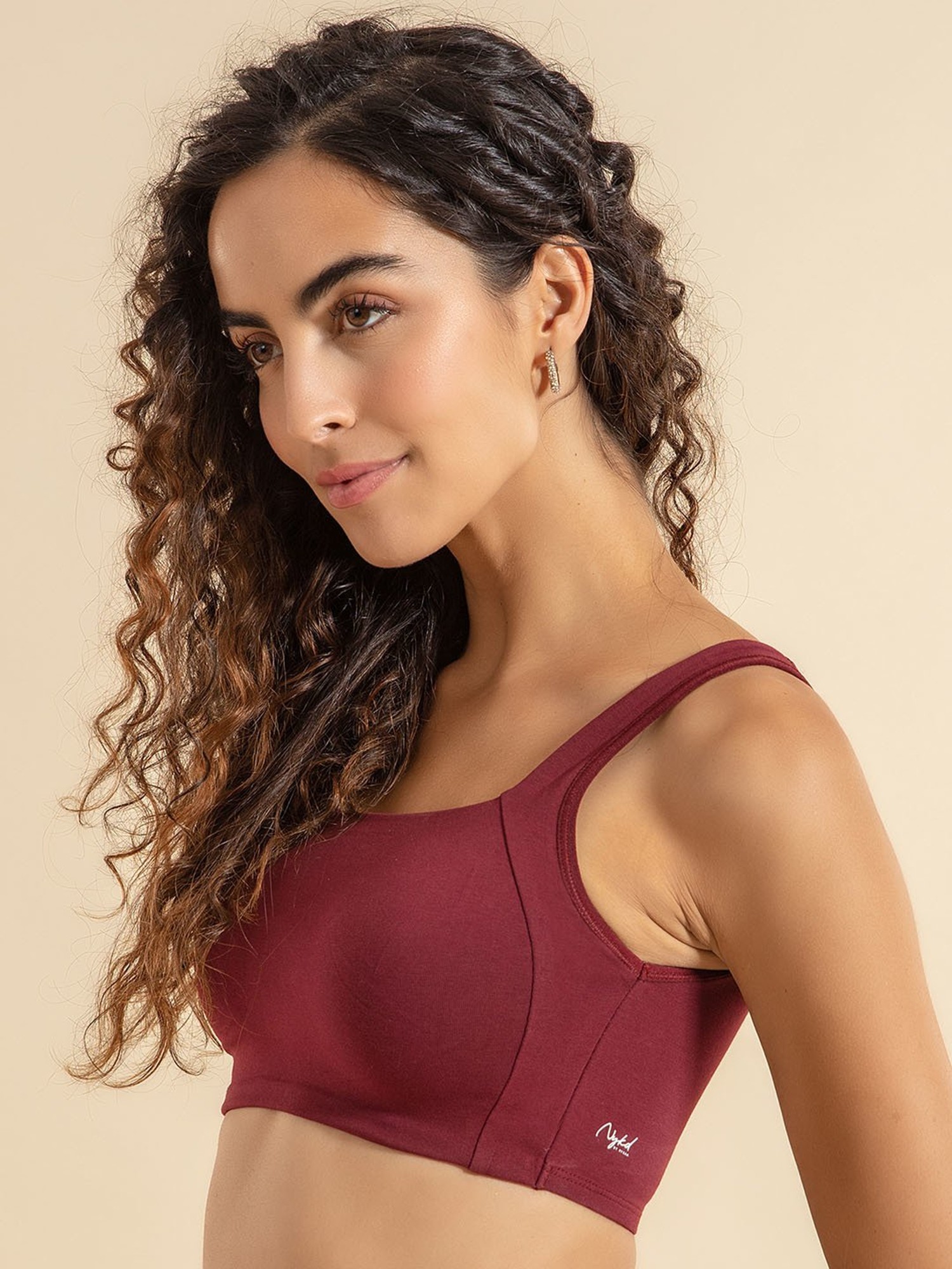 Buy Nykd By Nykaa Slip-On, Wirefree, Non Padded Sports/T-Shirt Bra