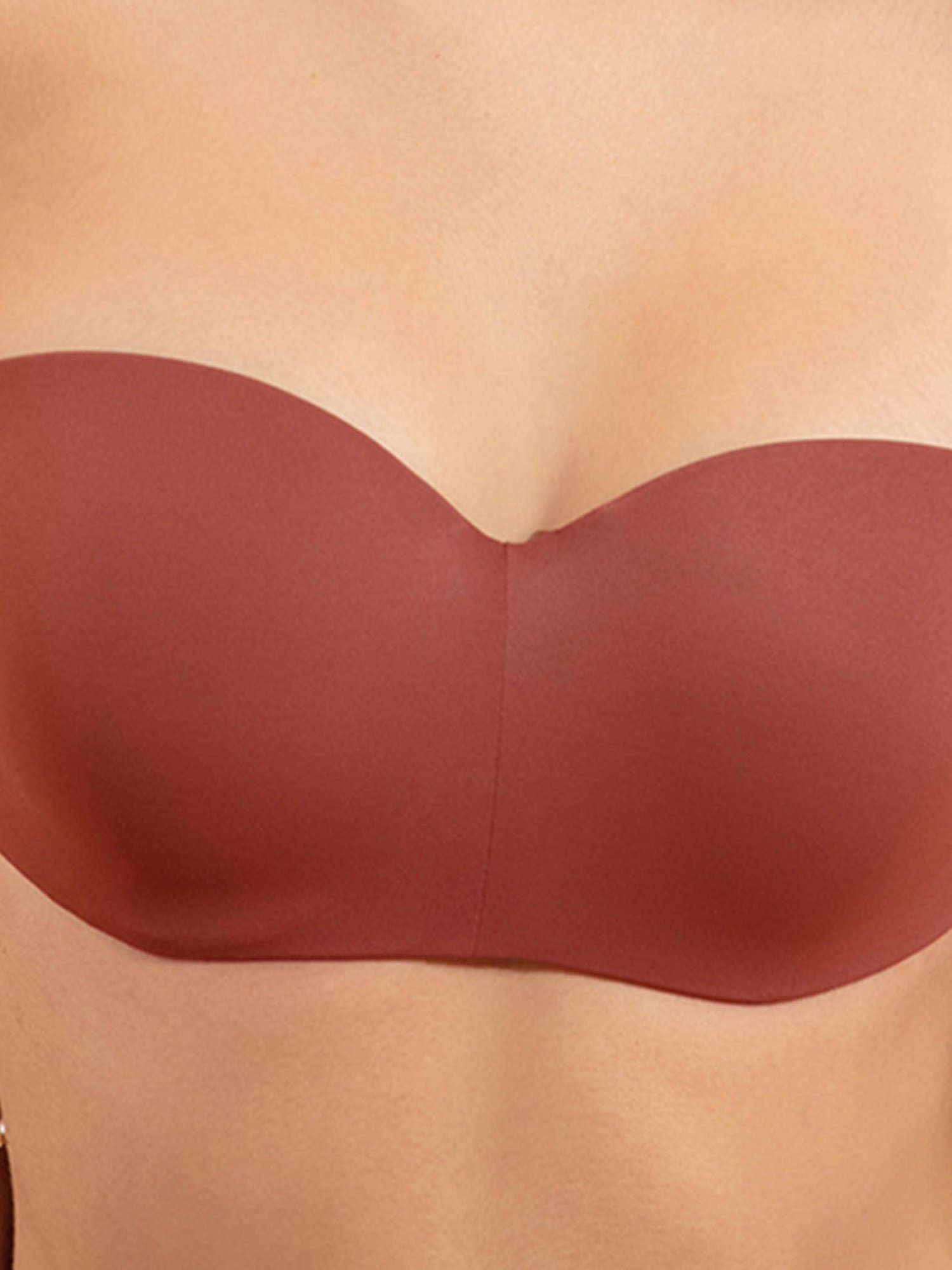 Buy Nykd by Nykaa The Ultimate Strapless Bra - Rust NYB027 Online