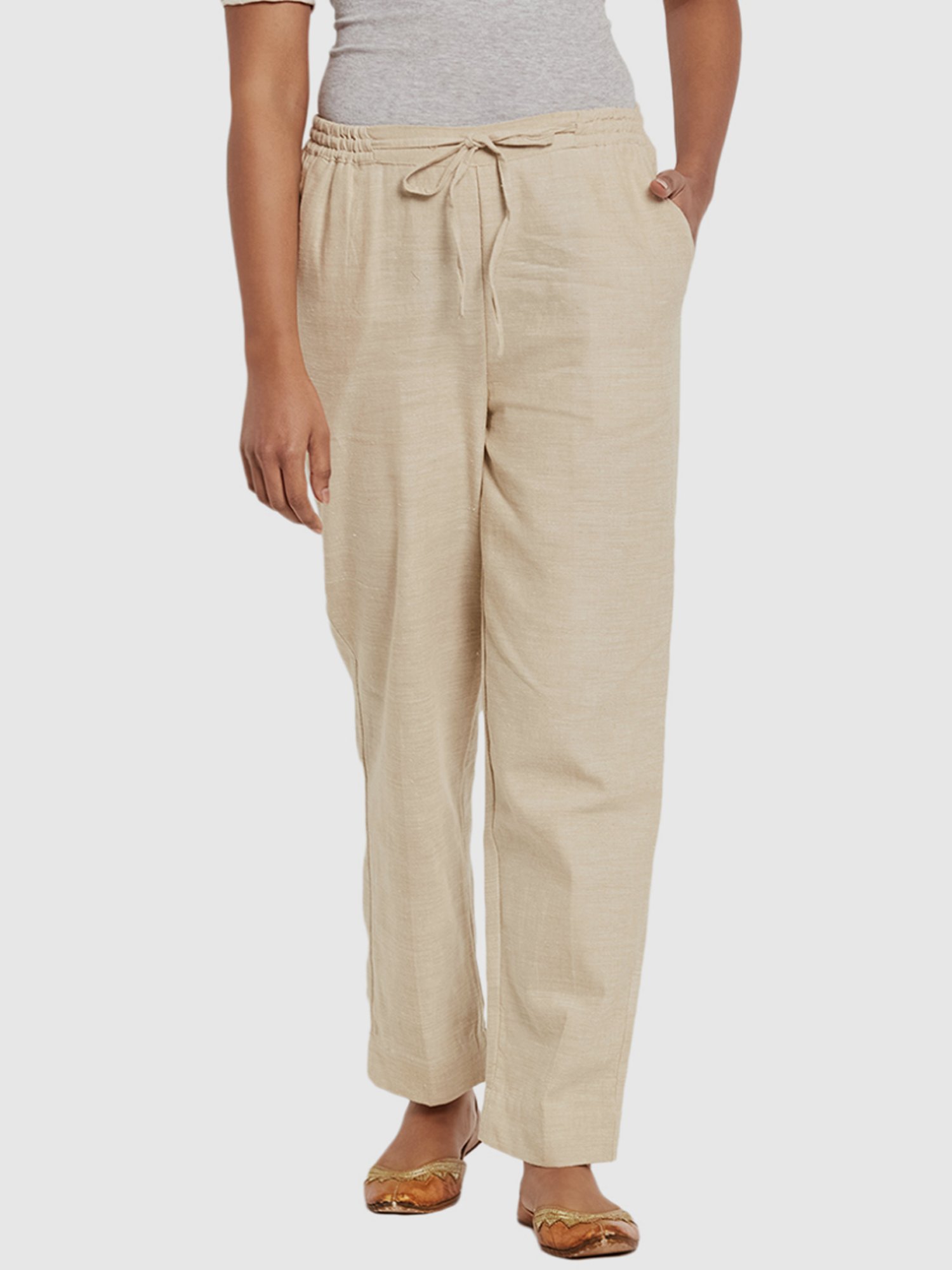 Buy Cotton Cambric Casual Pant for Women Online at Fabindia  10696806