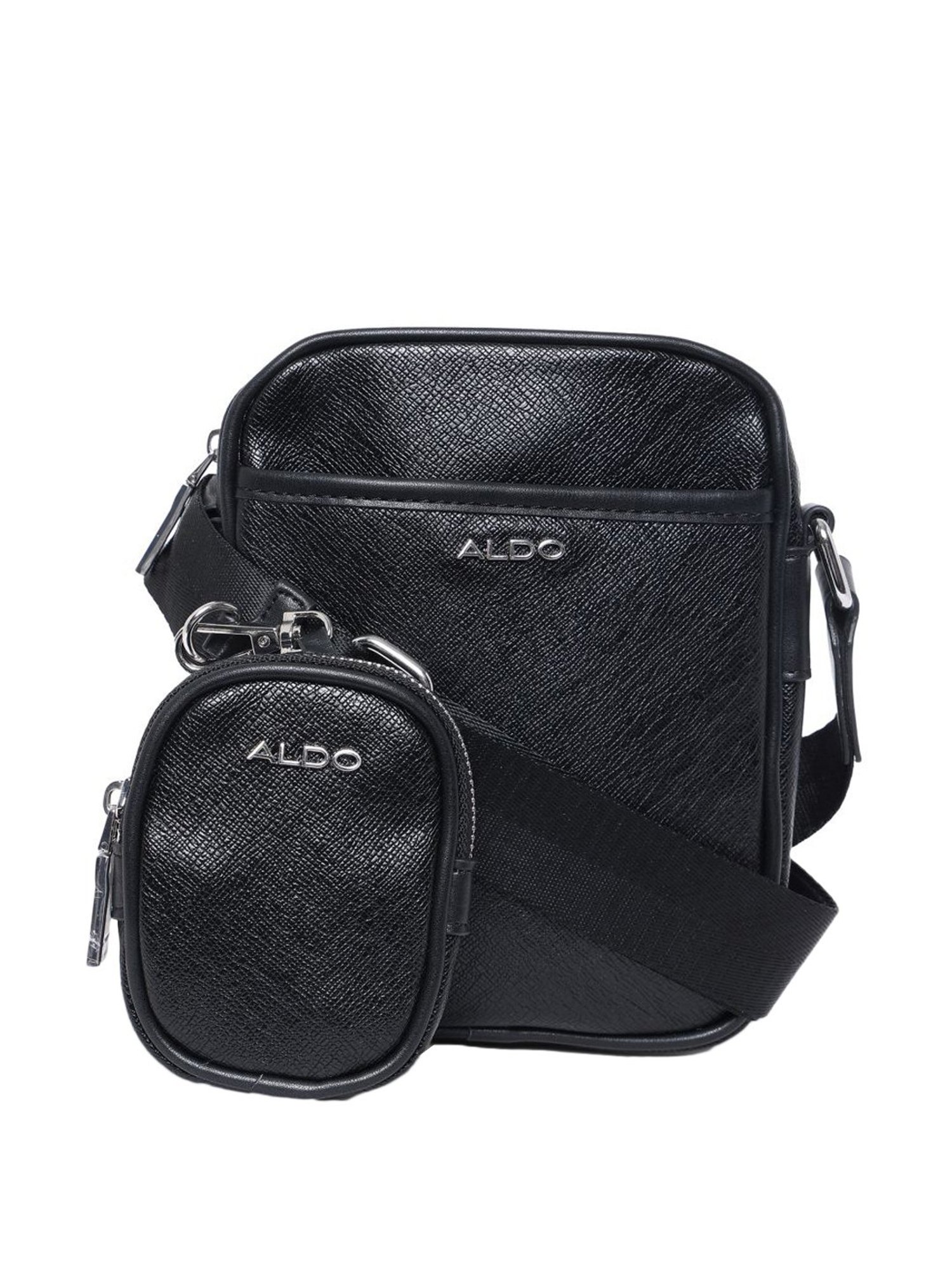 Buy Aldo Maverton008 Black Solid Medium Cross Body Bag Online At