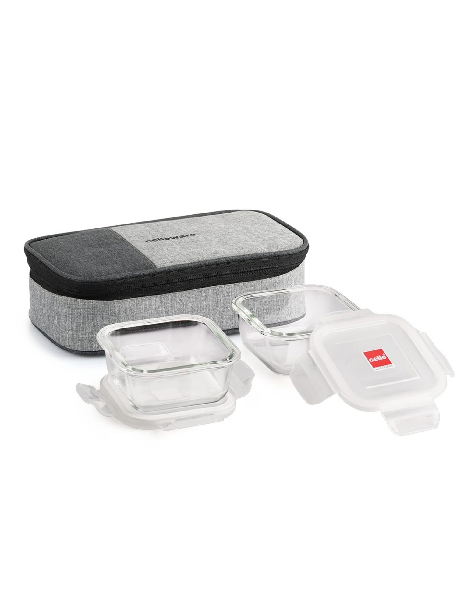 Cello Clear Glass Lunch Box