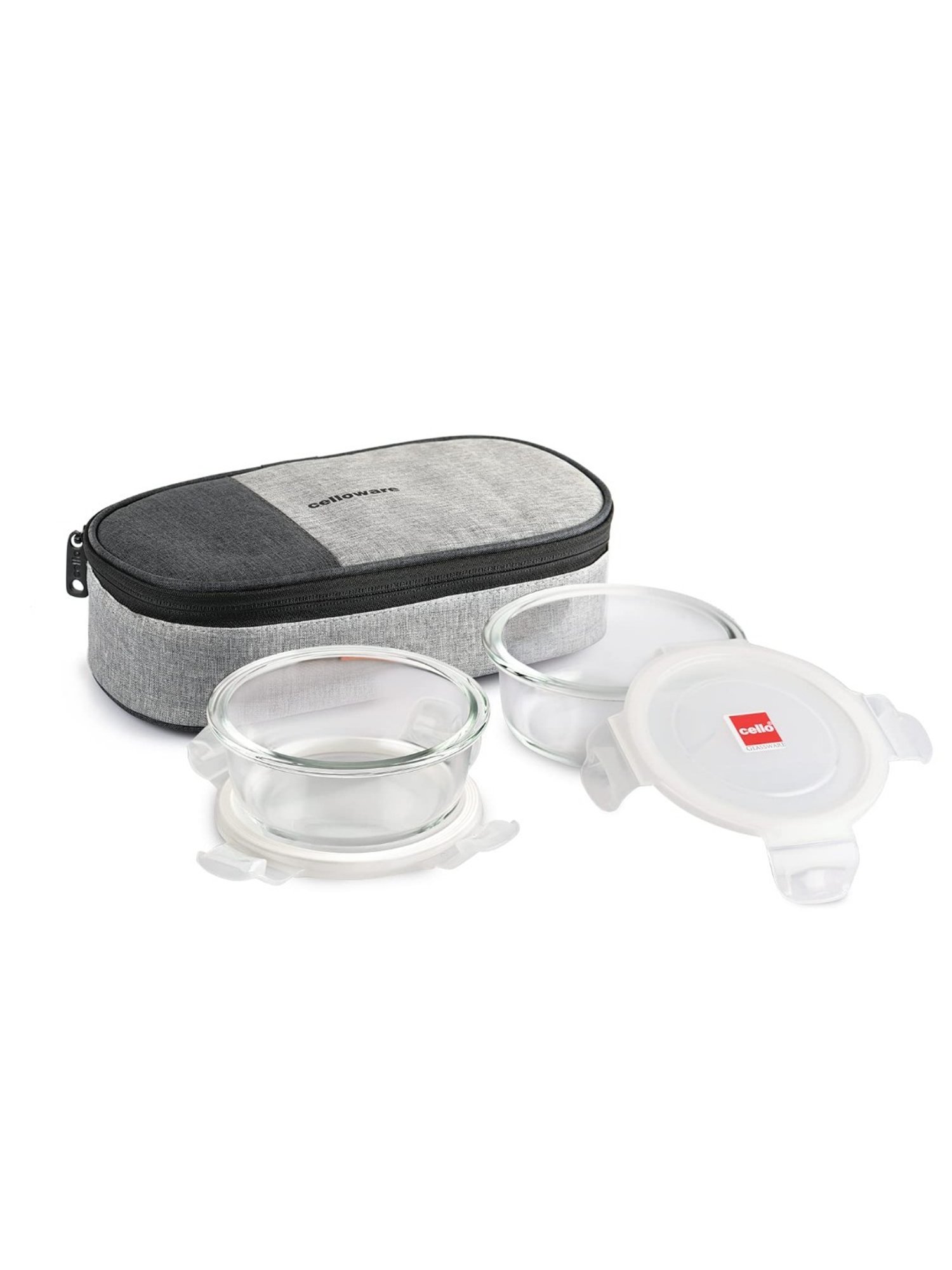 Cello Clear Glass Lunch Box