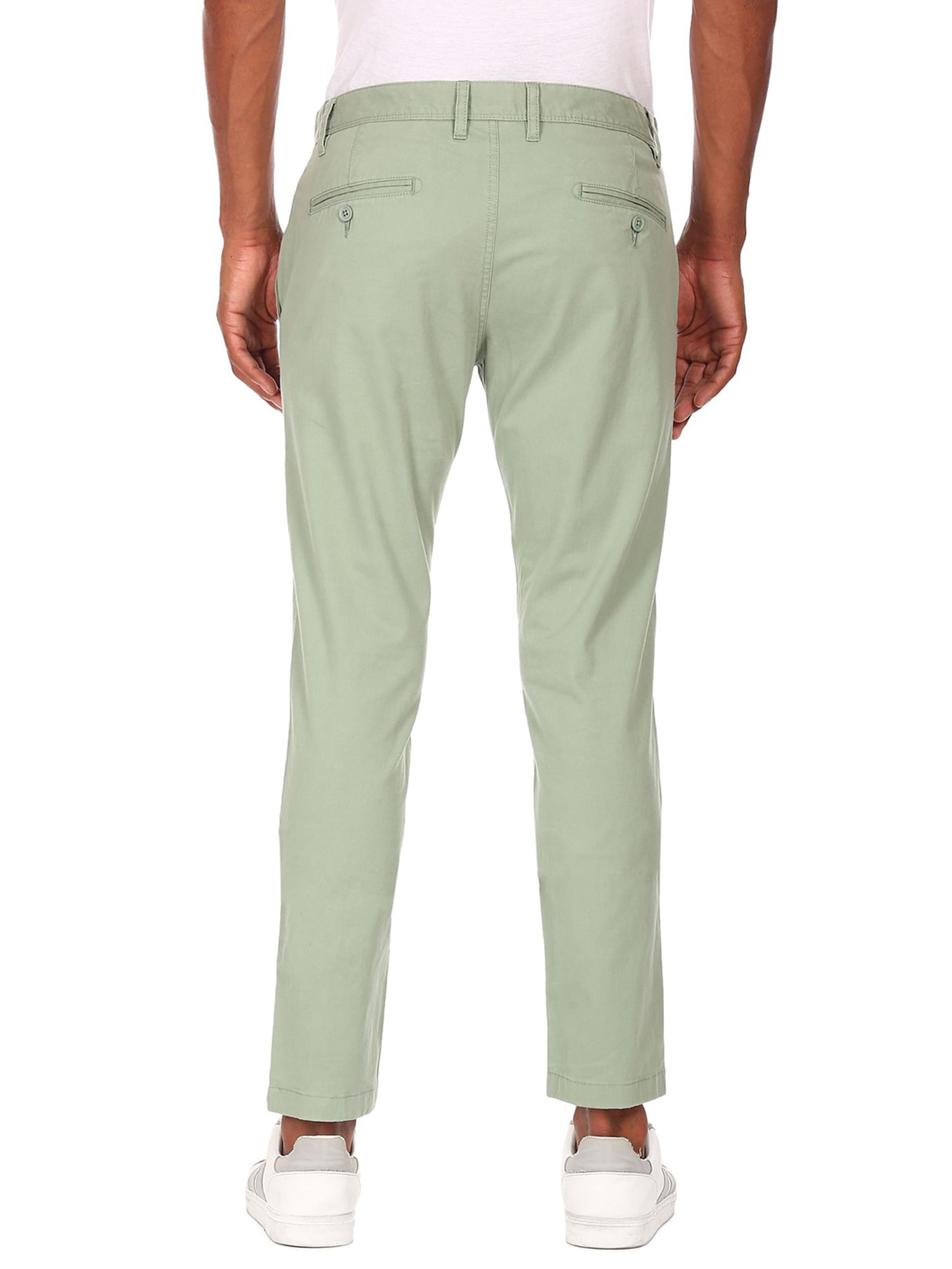 Ruf & Tuf Slim Fit Men Green Trousers - Buy Ruf & Tuf Slim Fit Men Green  Trousers Online at Best Prices in India | Flipkart.com