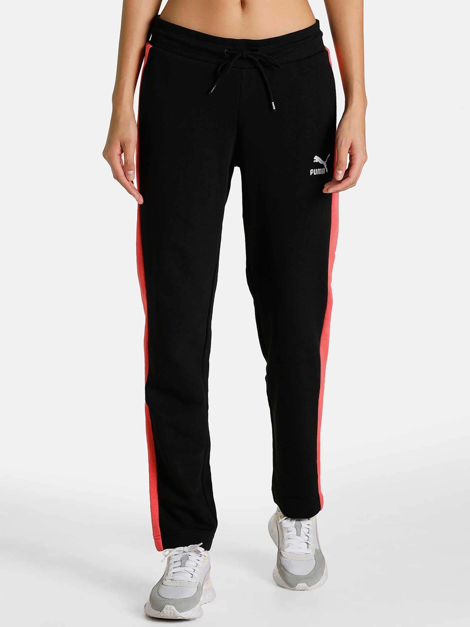 Buy Puma Black Cotton Trackpants for Women's Online @ Tata CLiQ