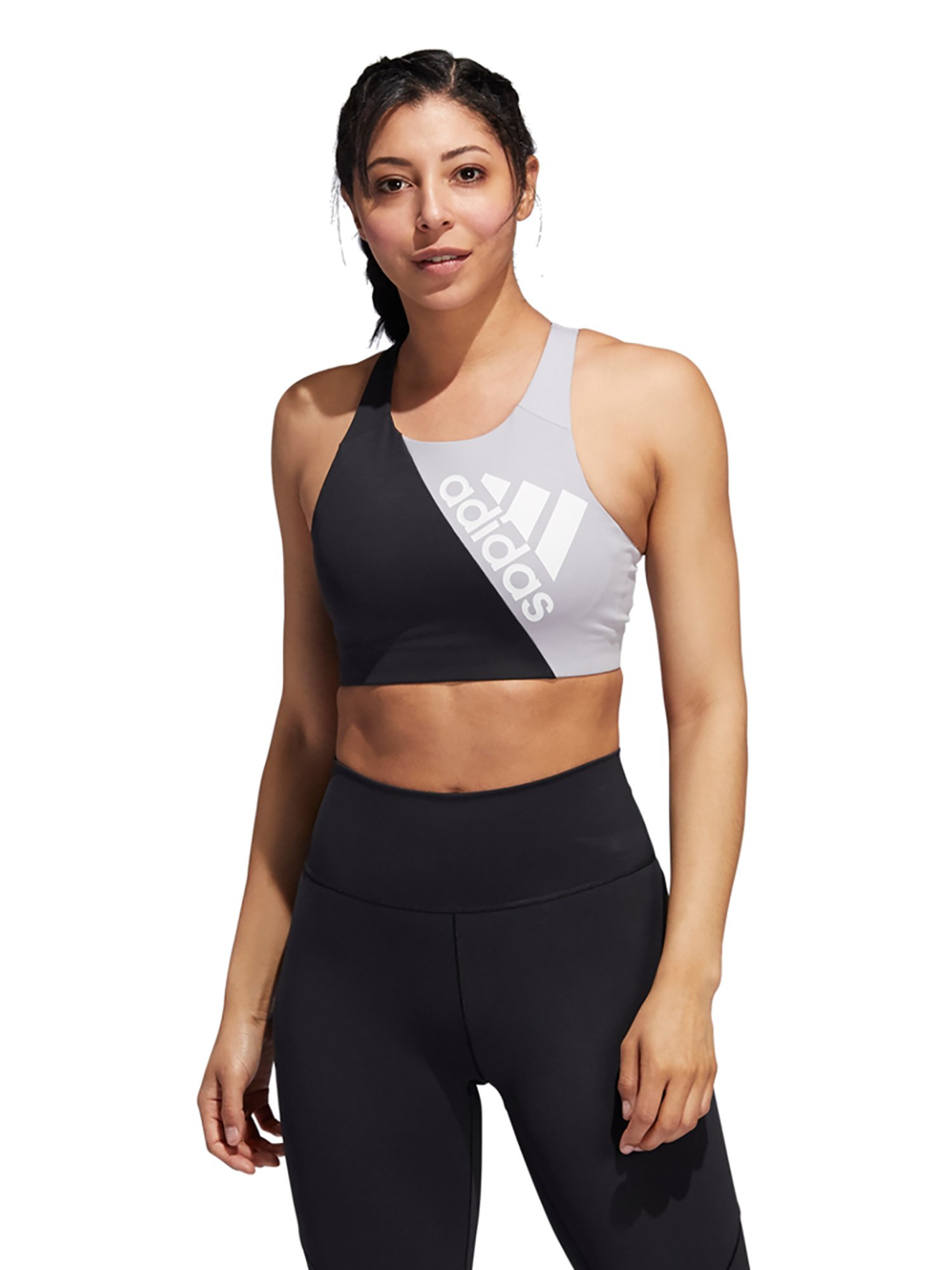 adidas Black Padded Sports Bra