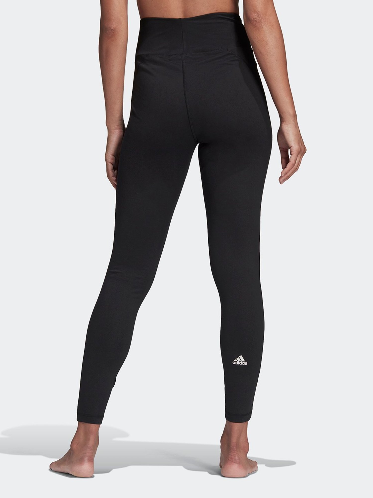 adidas Essentials Big Logo Cotton Tights - Black | adidas KE