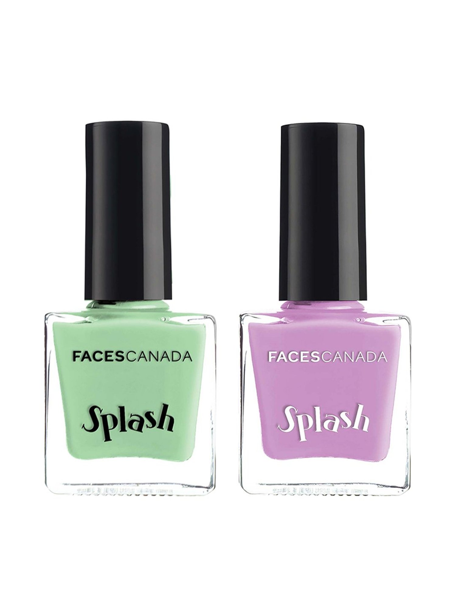 Buy Faces Splash Glossy Nail Enamel, Floral Dream 56, 8 ml and Faces Splash  Glossy Nail Enamel, Viola 41, 8 ml Online at Low Prices in India - Amazon.in