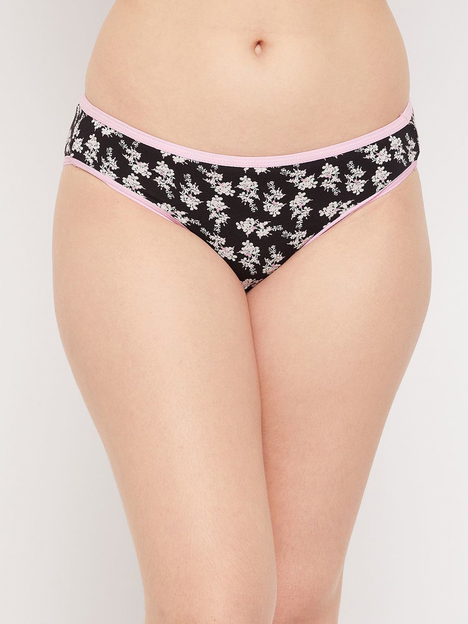 Buy Clovia Black Striped Panty for Women Online @ Tata CLiQ