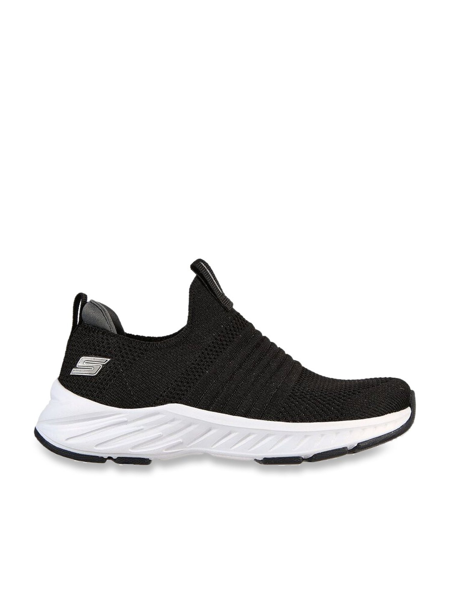 Buy Skechers Kids Elite Rush Valow Black Casual Sneakers for