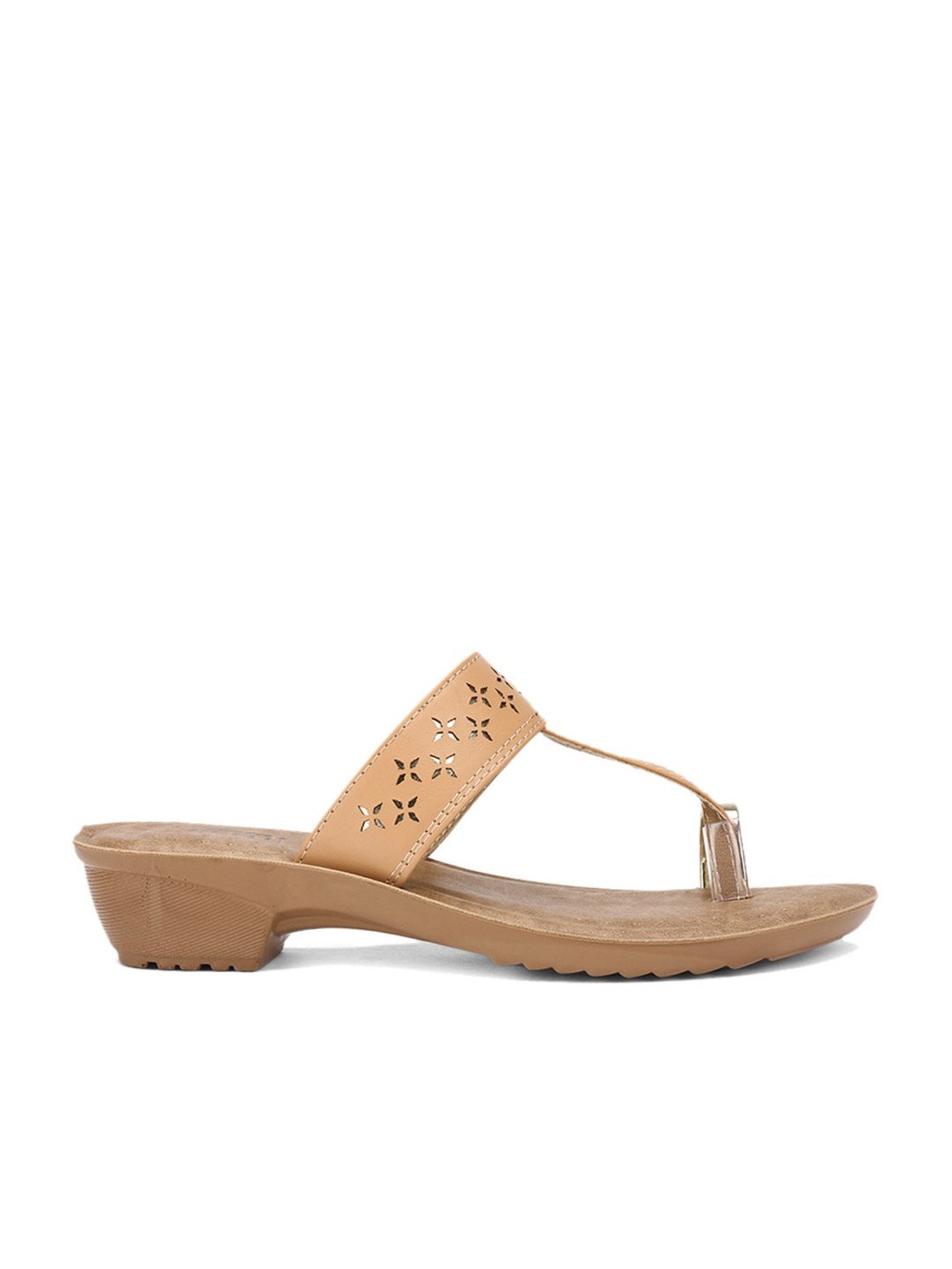 Pavers England Sandal Wedges with Buckle Fastening for Women