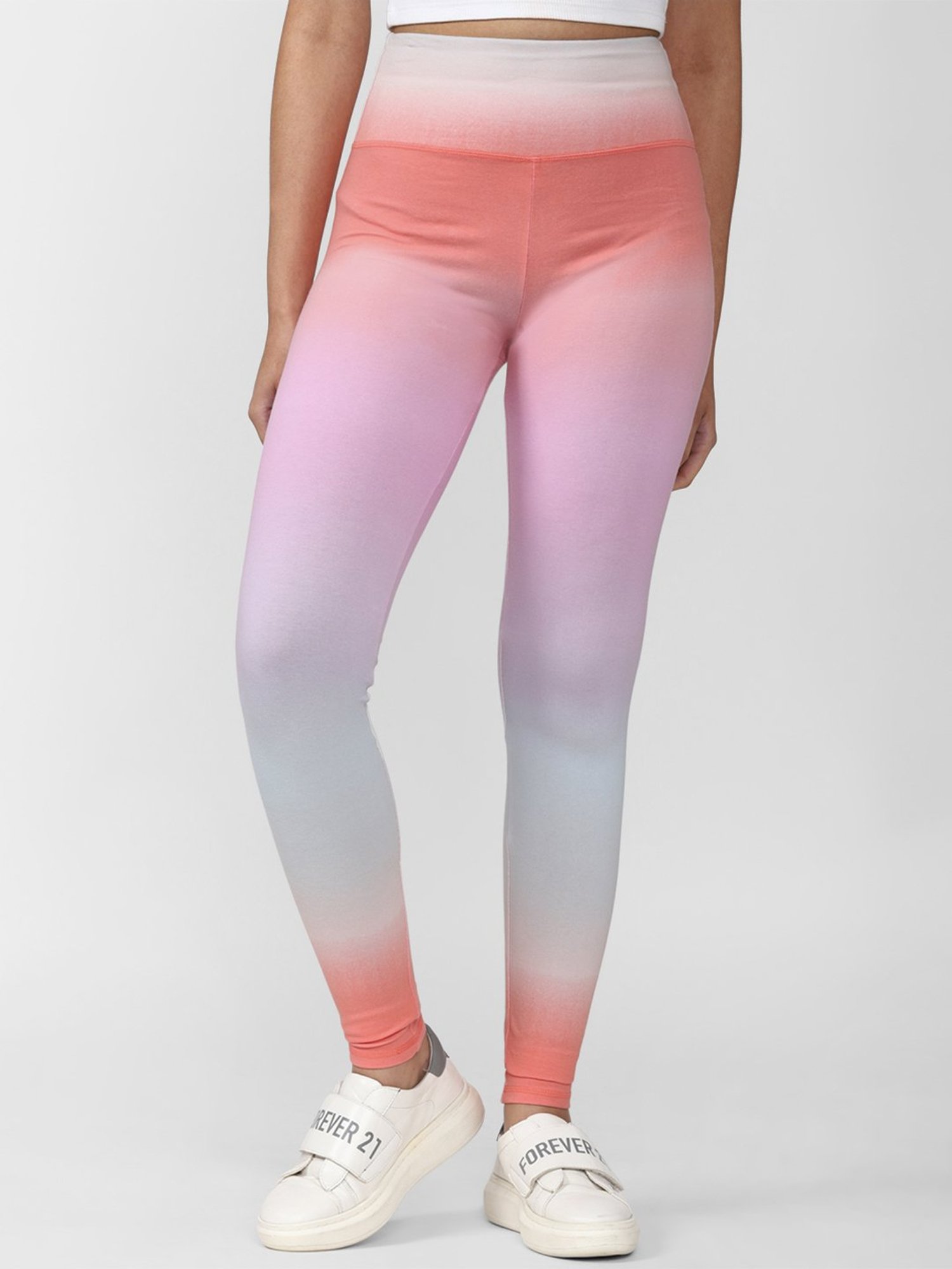 Buy Forever 21 Multicolor Regular Fit Leggings for Women's Online