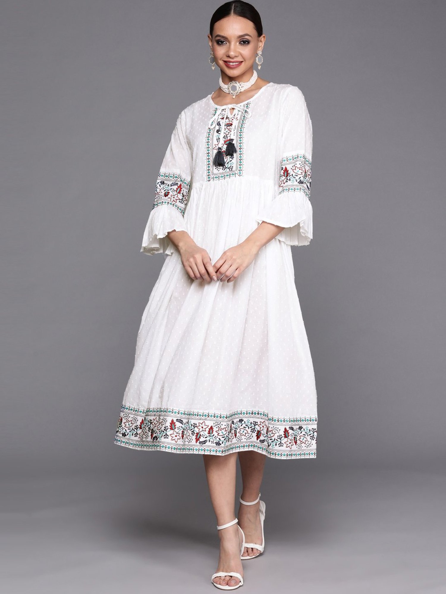 THE SHIFT DRESS in WHITE HONEYCOMB PIQUE COTTON – Lisa Marie Fernandez