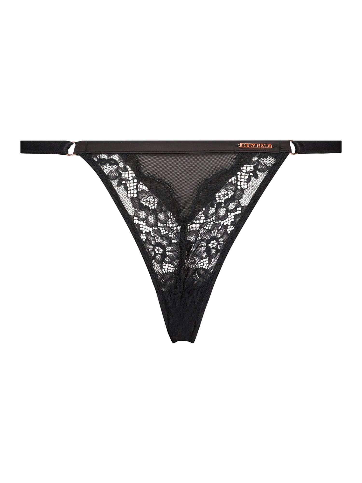Buy Hunkemoller Black Lace Thongs for Women's Online @ Tata CLiQ