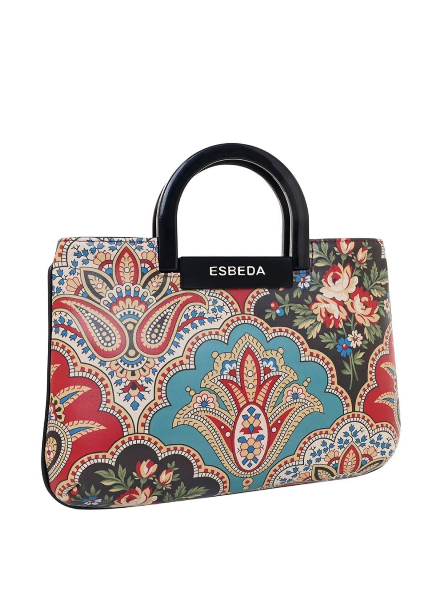 Buy ESBEDA Brown Solid Handheld Bag - Handbags for Women 2393839 | Myntra