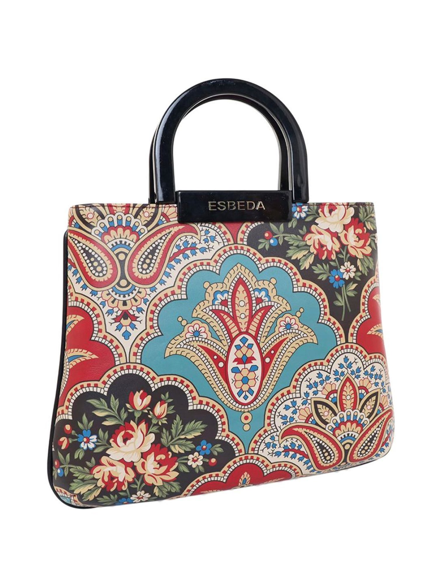Buy online Black Velvet Regular Handbag from bags for Women by Esbeda for  ₹1179 at 30% off | 2024 Limeroad.com