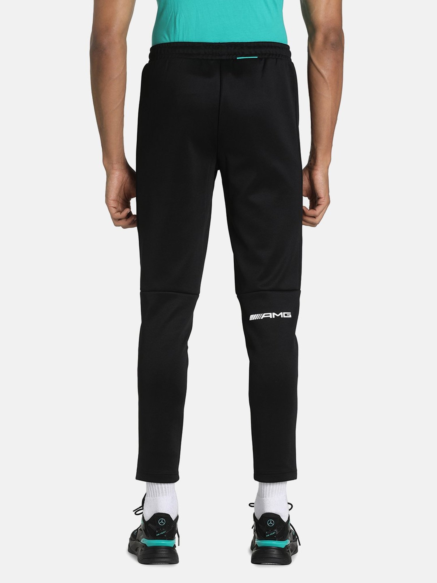 Buy Puma Black Regular Fit Trackpants for Men's Online @ Tata CLiQ