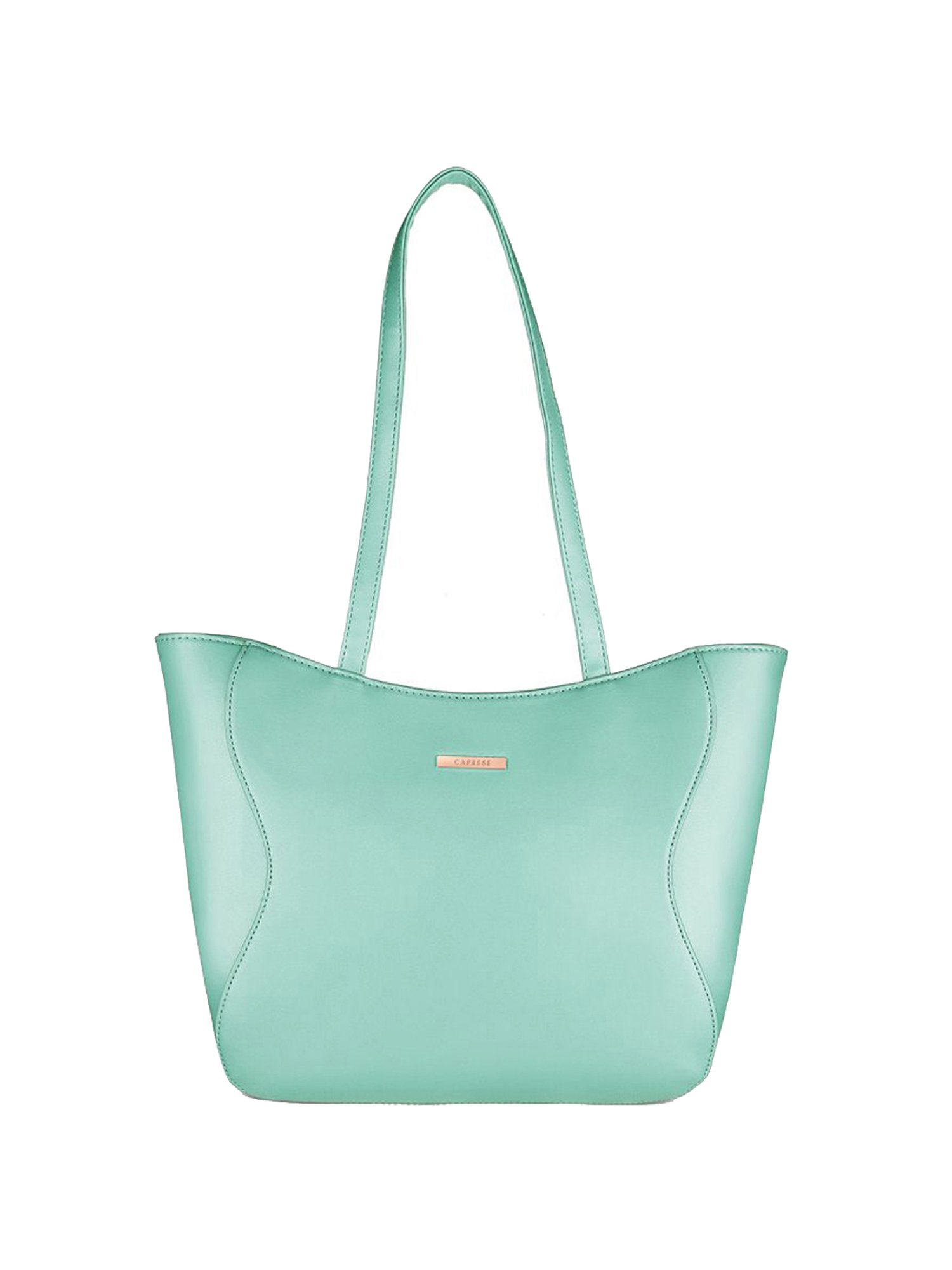 Buy Caprese Green Solid Medium Shoulder Bag Online At Best Price