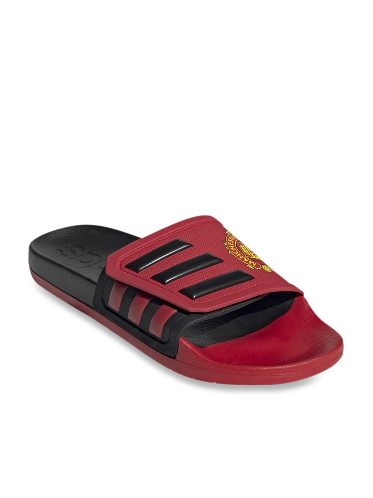 Adidas adilette slides online red