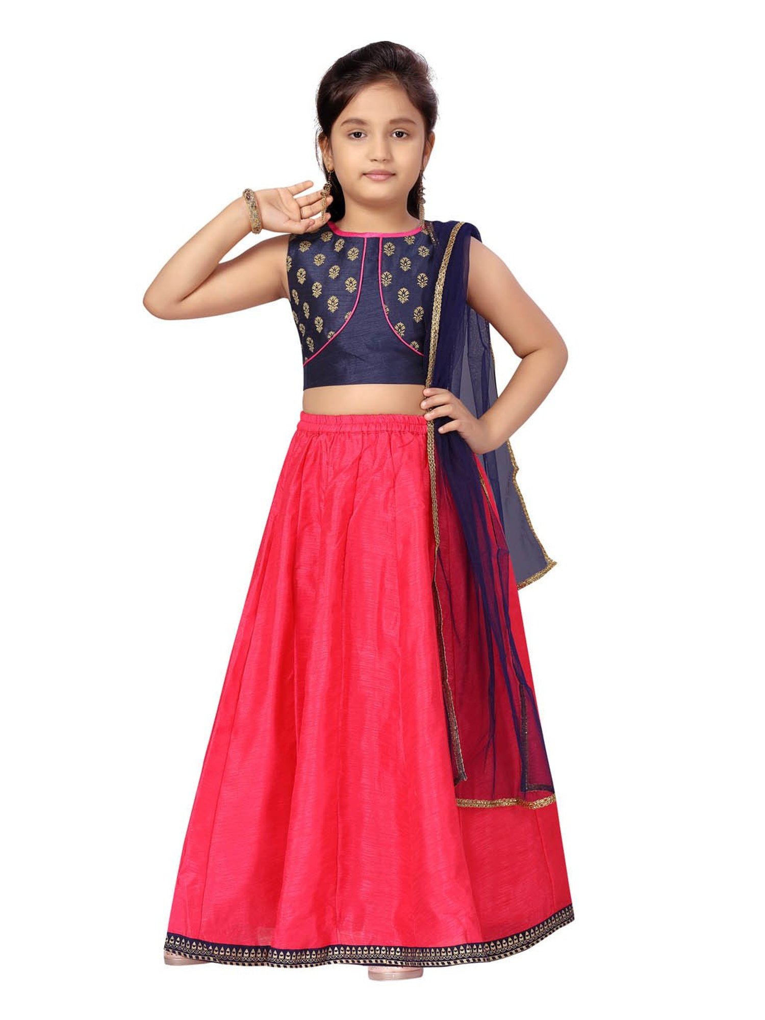 Buy Aarika Girls Rani-Rama Lehenga Choli Set Online at Best Prices in India  - JioMart.