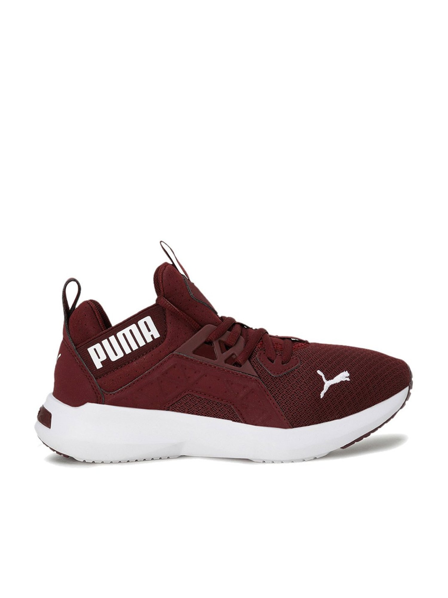 Burgundy puma outlet logo