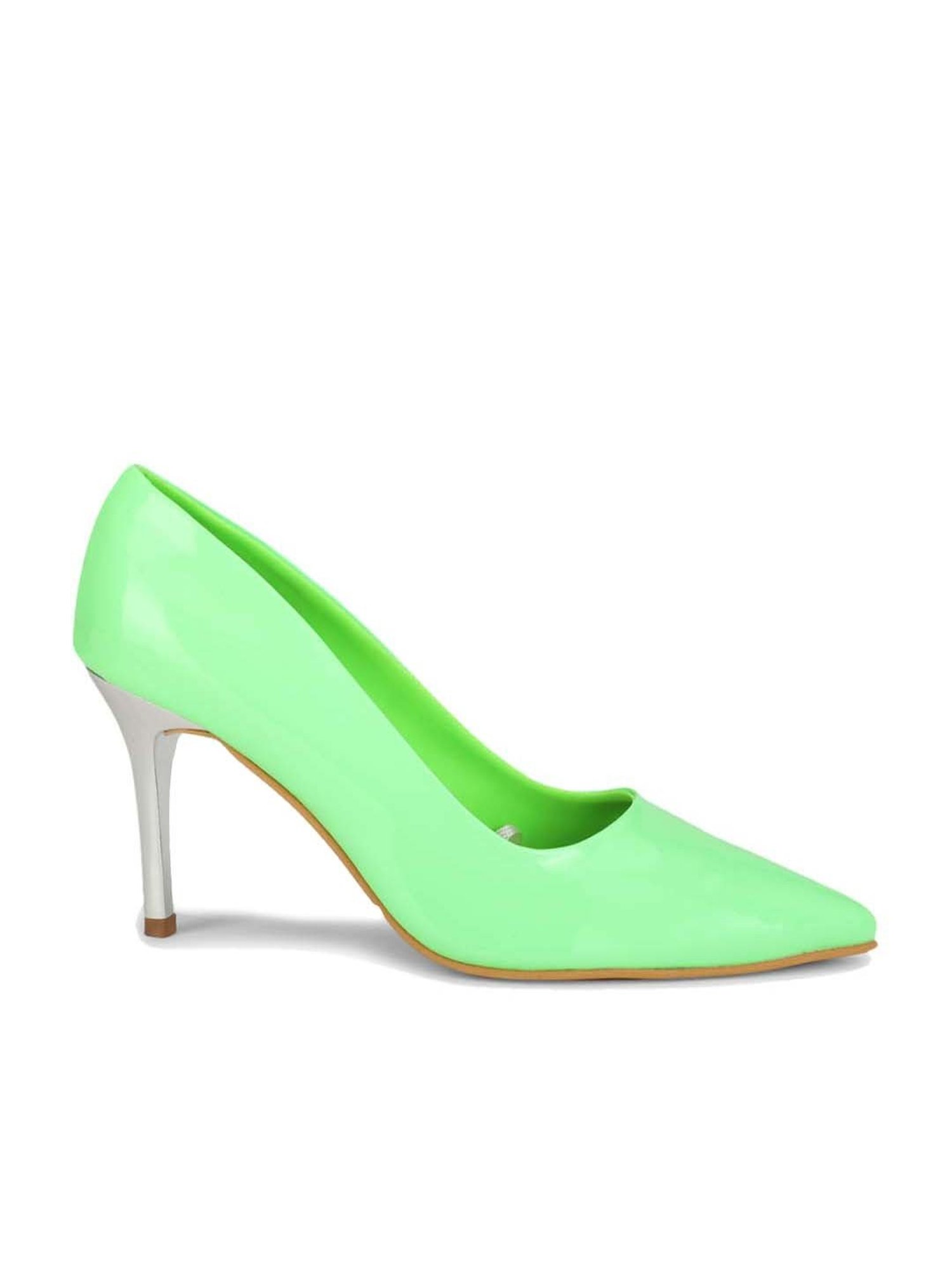 Chunky Heels Pointed Toe | Dark Green Womens Shoes | Green Shoes Women Heels  - 2023 - Aliexpress