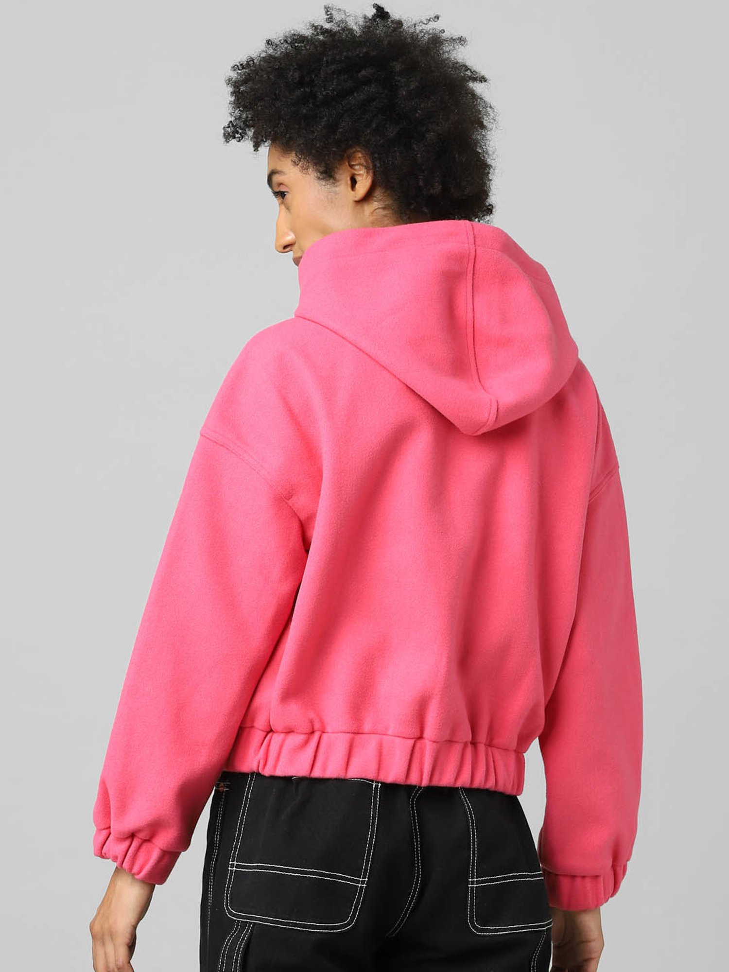 Women's Fleece Full Zip Hoodie - All In Motion™ Coral Pink 4X