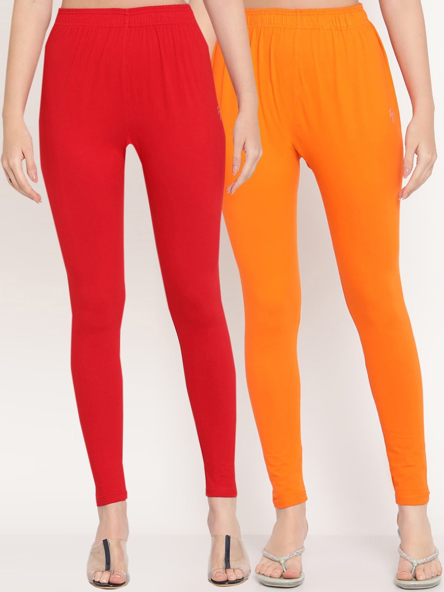 barbora Solid Women Orange Tights - Buy barbora Solid Women Orange Tights  Online at Best Prices in India | Flipkart.com