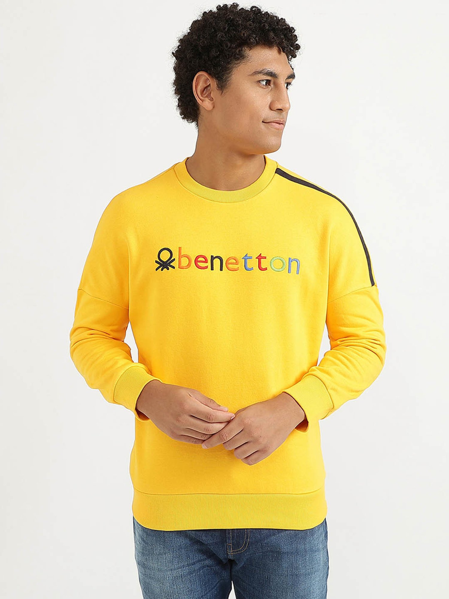 United colors of outlet benetton men's sweatshirt