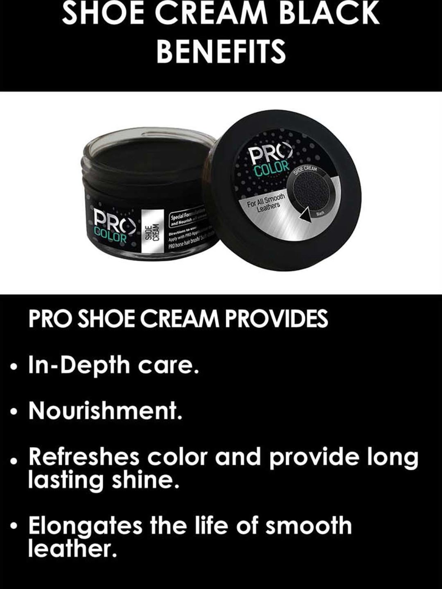 Pro shoe store care products