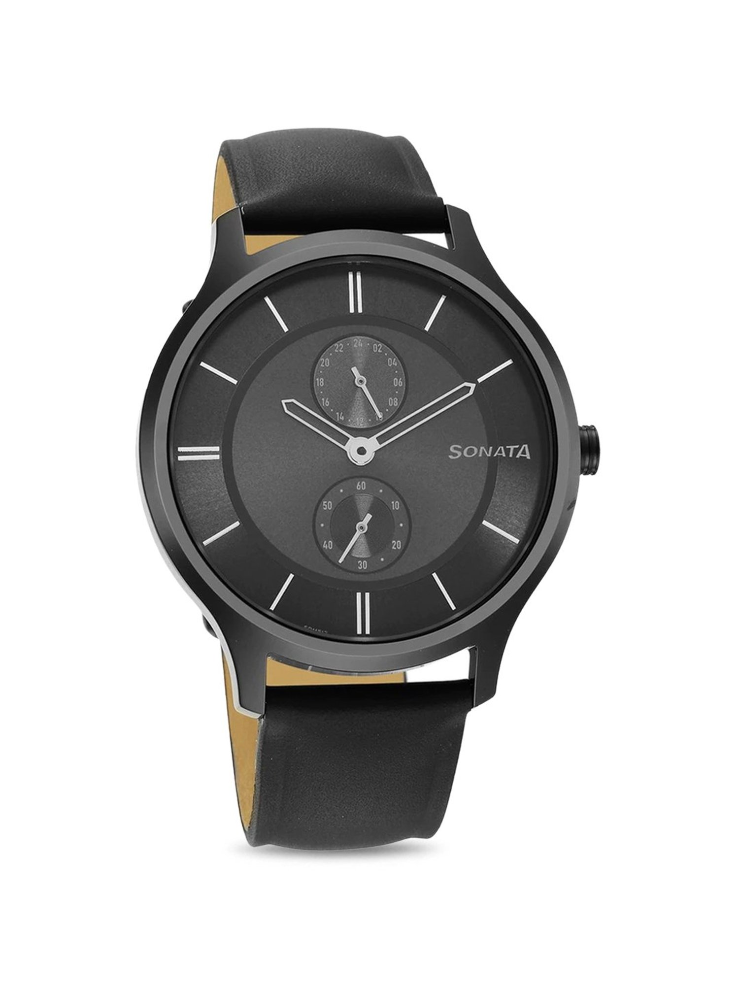 Buy Black Watches for Men by SONATA Online | Ajio.com