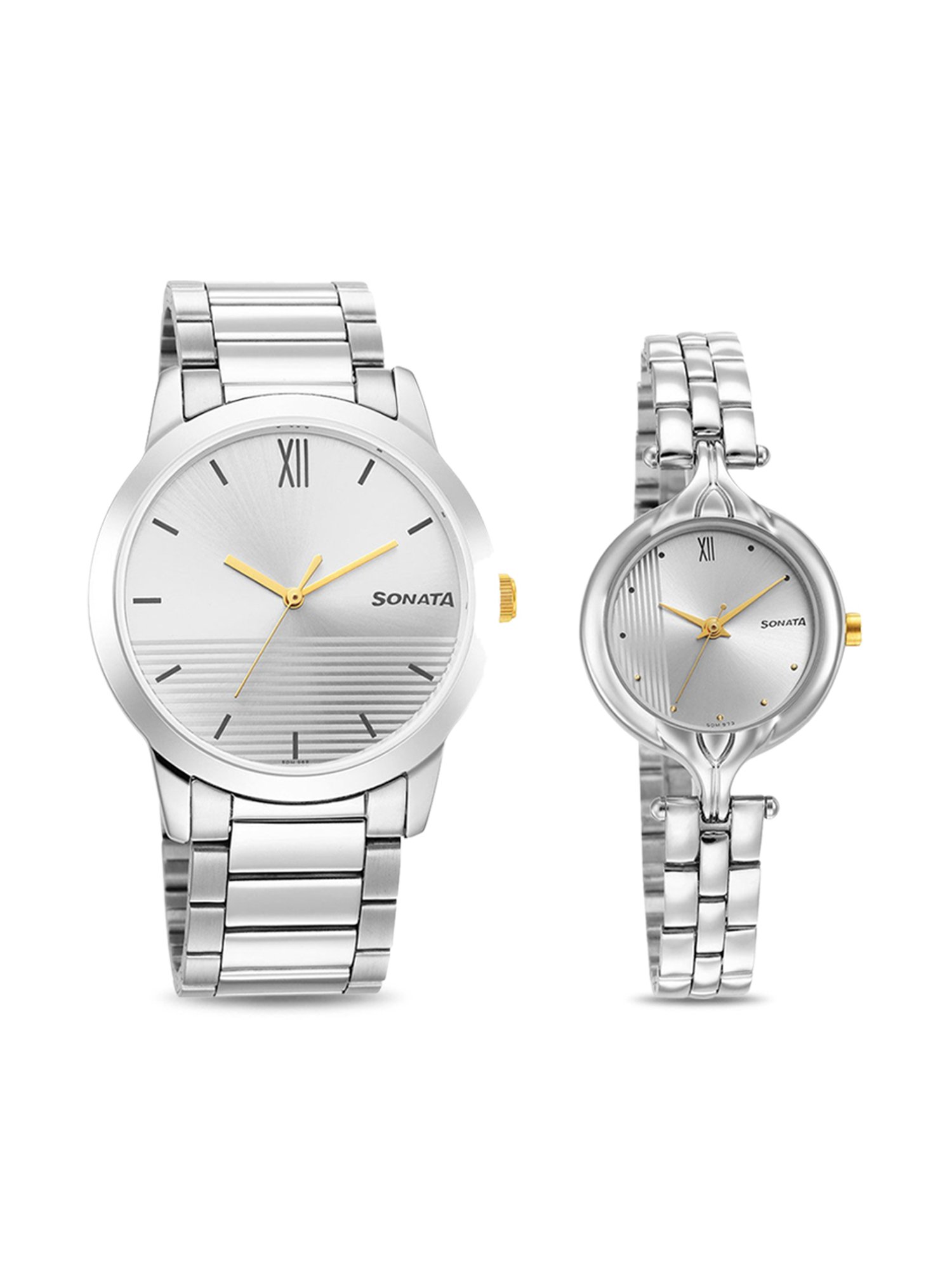 SONATA NP770318141KM01 Pair 2.0 Analog Watch - For Couple - Buy SONATA  NP770318141KM01 Pair 2.0 Analog Watch - For Couple NP770318141KM01 Online  at Best Prices in India | Flipkart.com