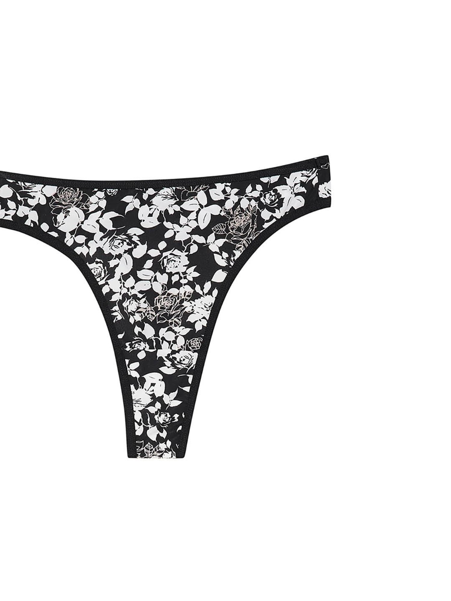 White and Black Girls Floral Printed Cotton Panty at Rs 35/piece in Gurugram