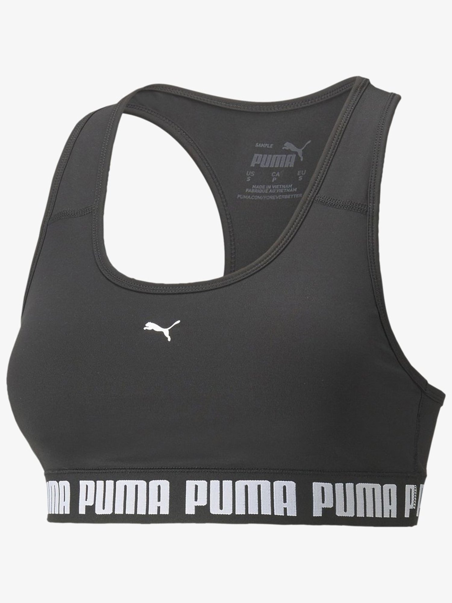 Buy Puma Black Printed Sports Bra for Women Online @ Tata CLiQ