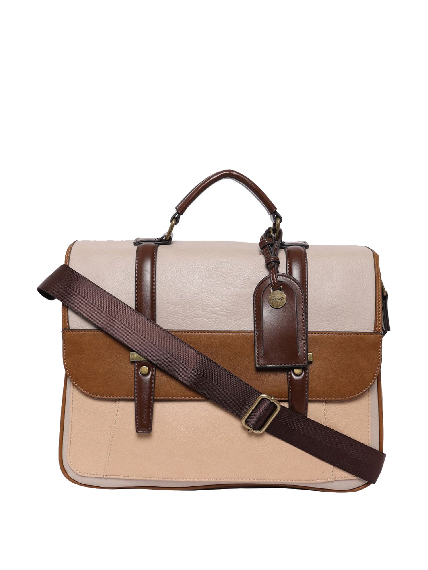 Sandy Lisa London Shoulder Bag, Cream/Black - Walmart.com