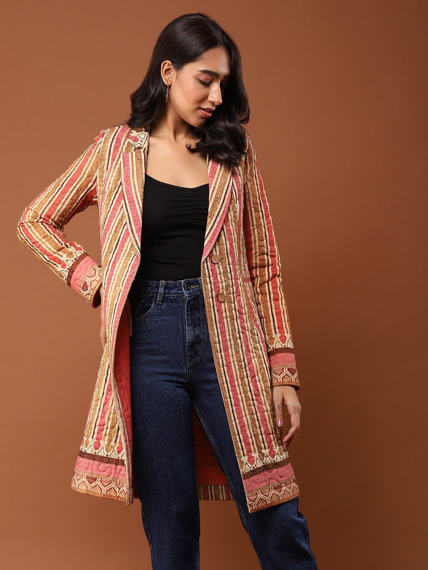 Ritu Kumar Jacket | Women, Jackets, Black, Thread, 100% Silk, Open, Full in  2024 | Jackets for women, Jackets, Fashion