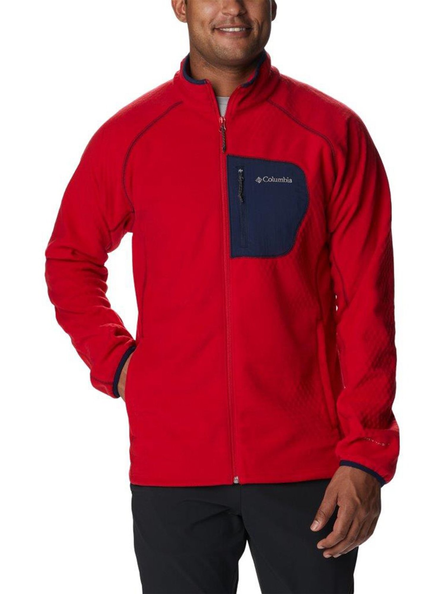 Buy Columbia Red Full Sleeves Nylon Jacket for Men's Online @ Tata CLiQ